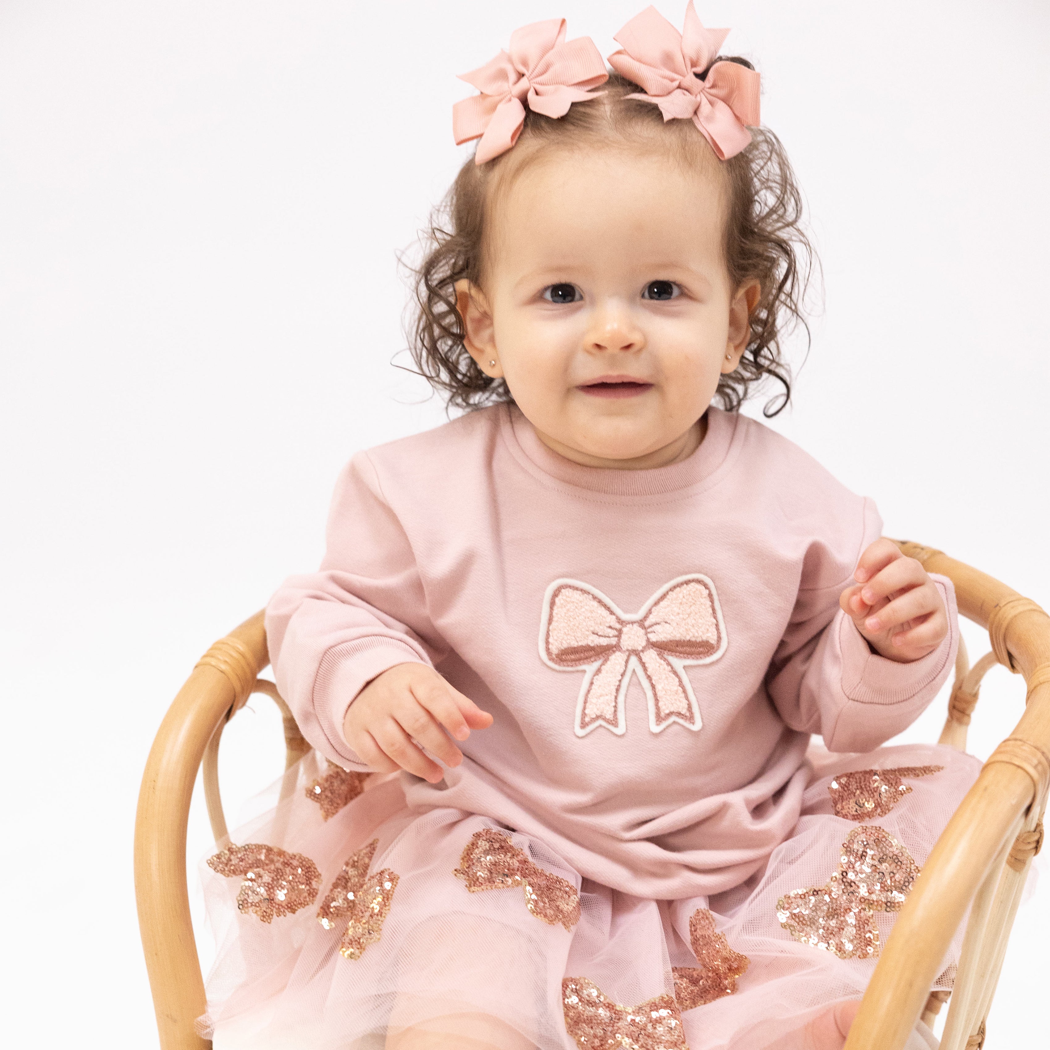 Angel Dear Ruffle Top and Ribbed Legging II Pretty Bows main image 1