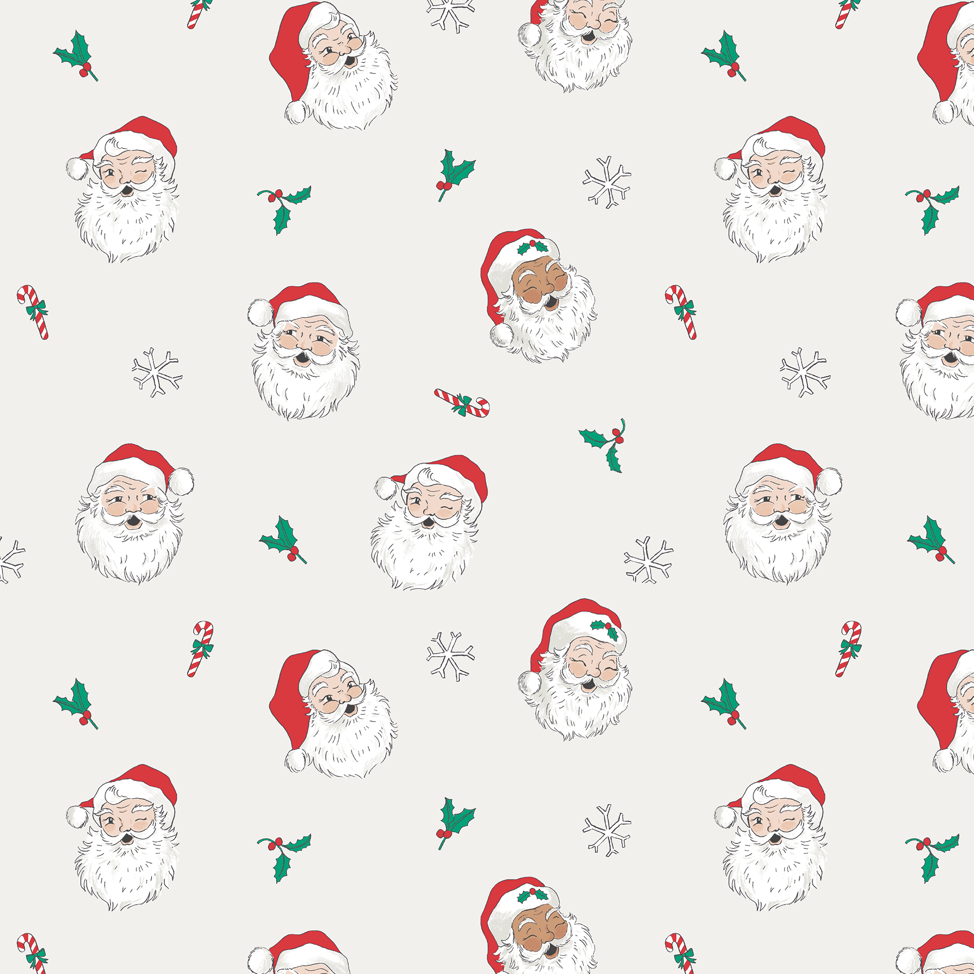 Vintage Santas – Angel Dear