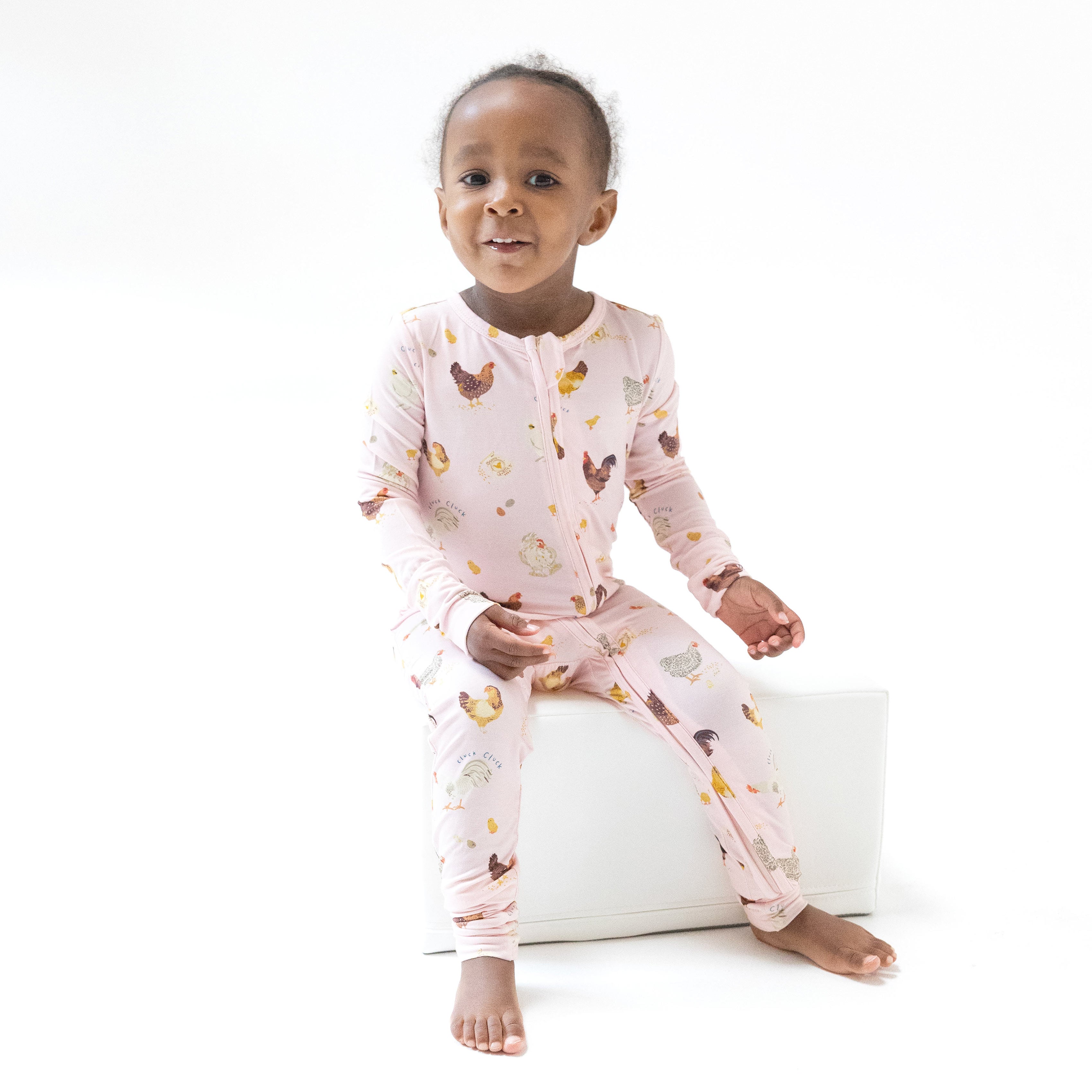 SALEM SHIFT ROMPER, CHERRY BLOSSOM PINK CHICKEN CHECK