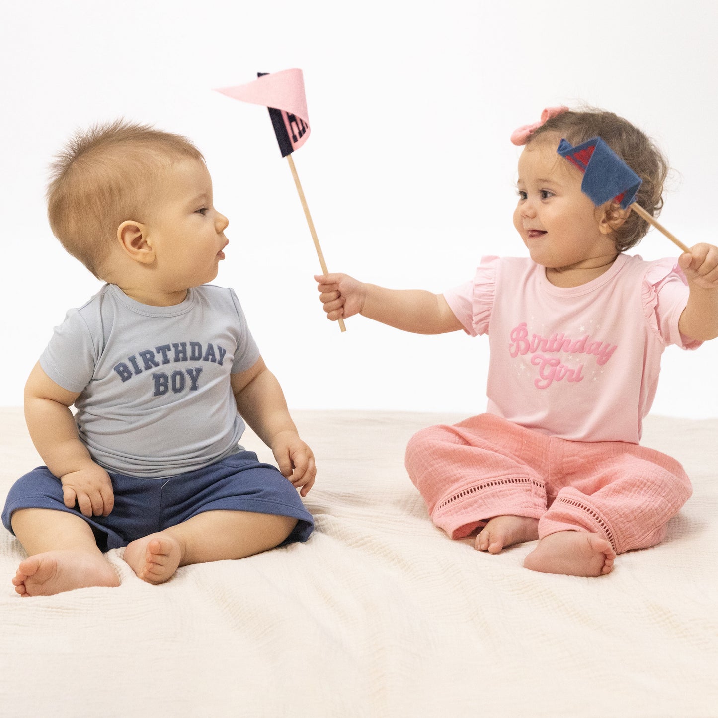 Birthday - Ruffle Tee-Angel Dear