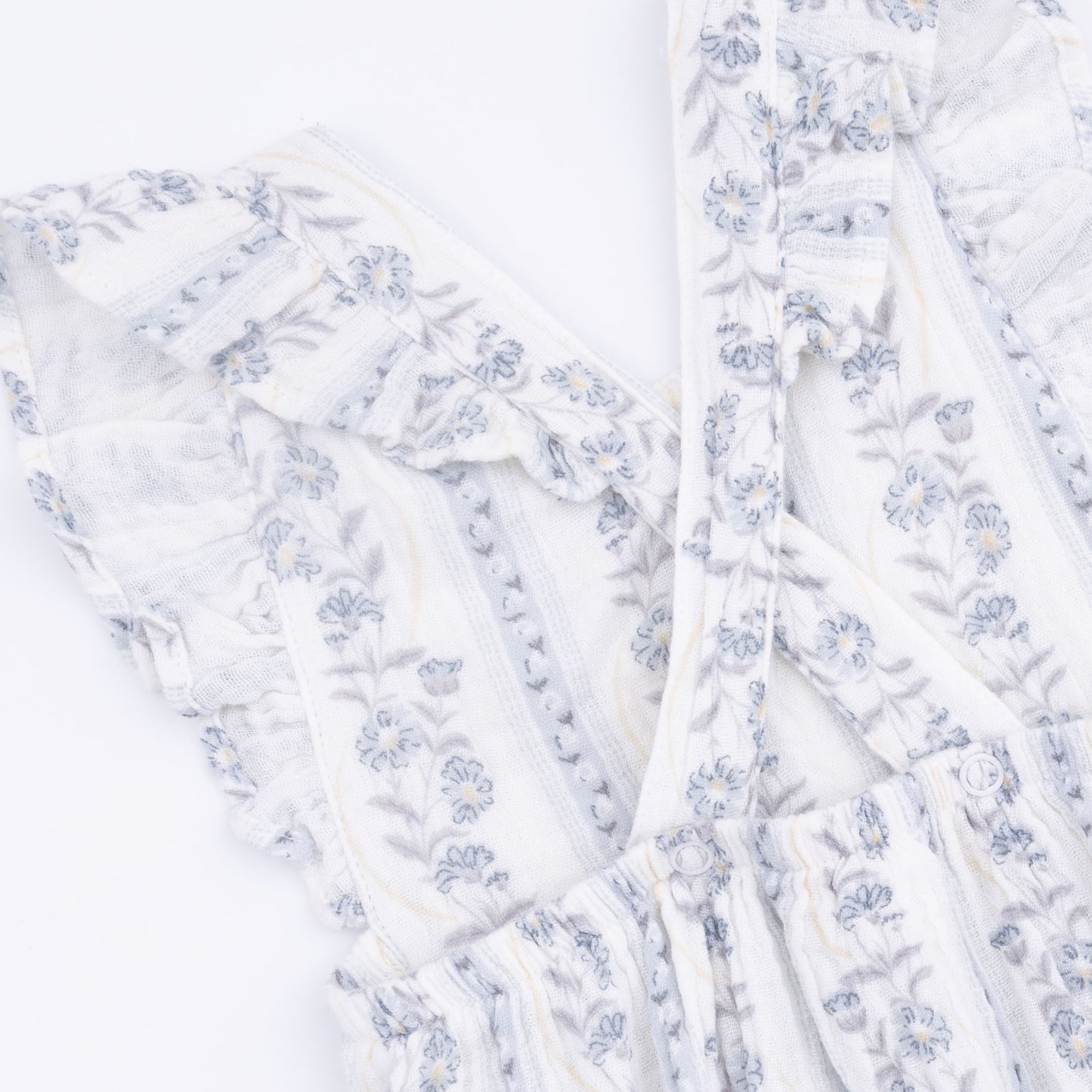 Kimberly Floral Stripe - Sunsuit
