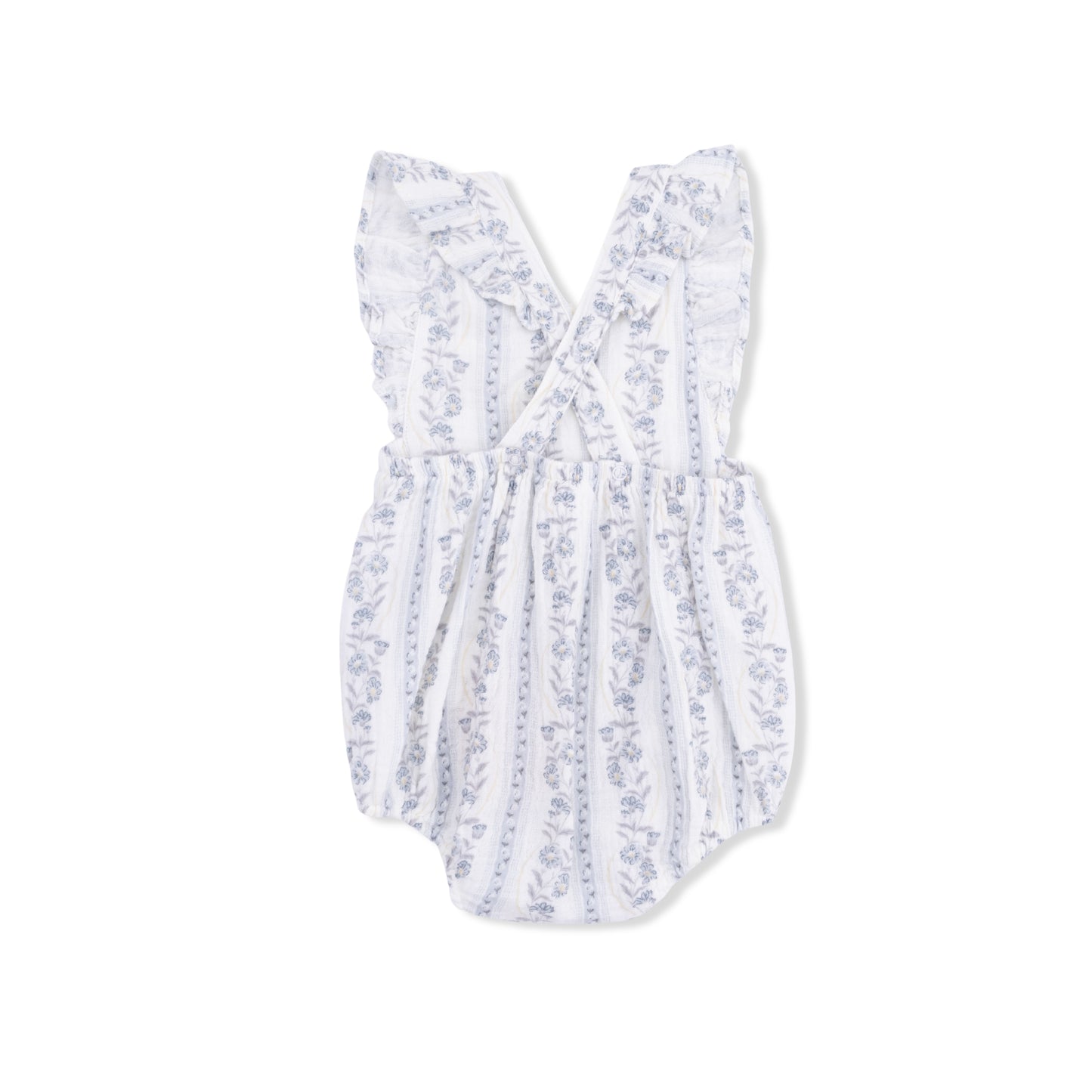 Kimberly Floral Stripe - Sunsuit