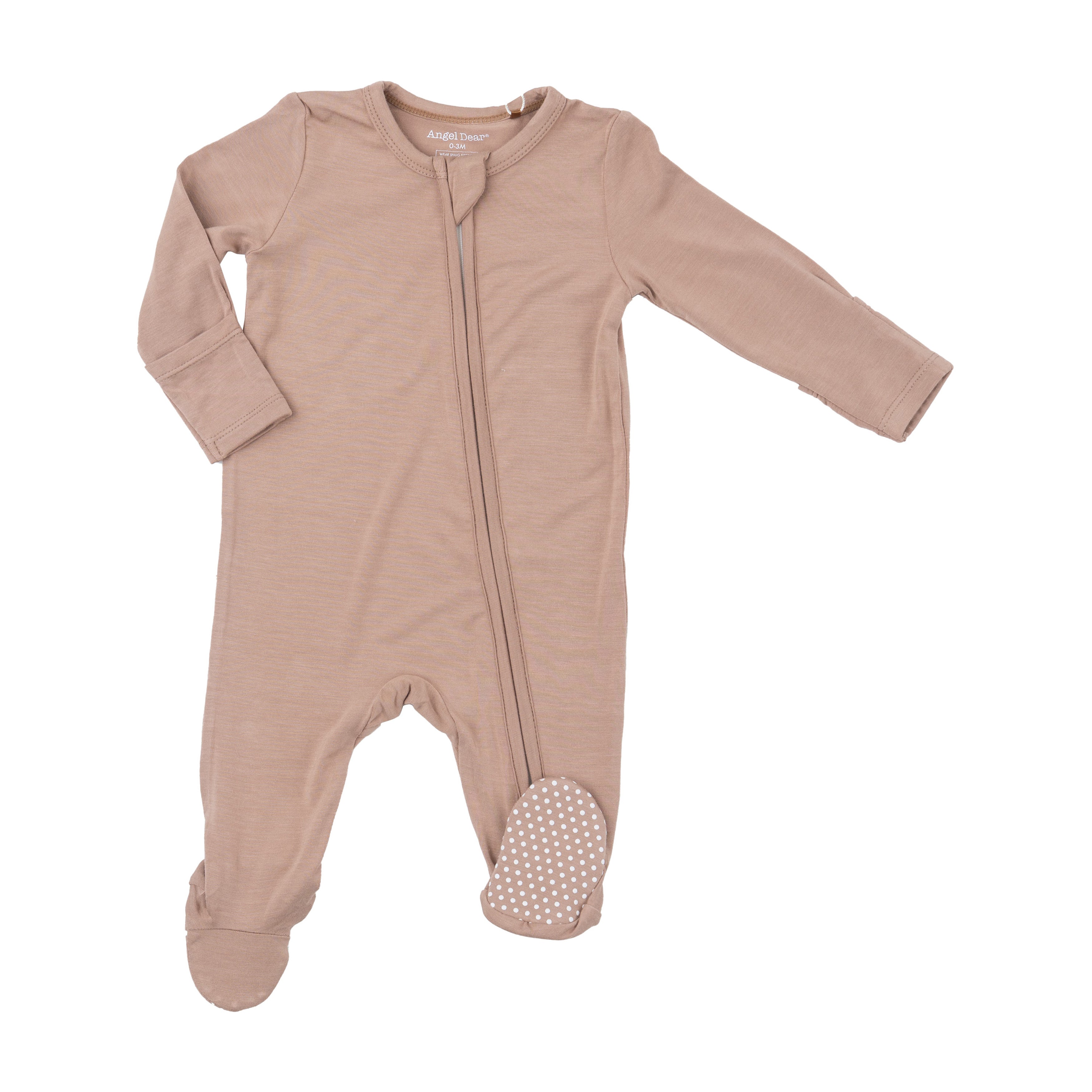 2 Way Zipper Footie Tuscany Solid Angel Dear