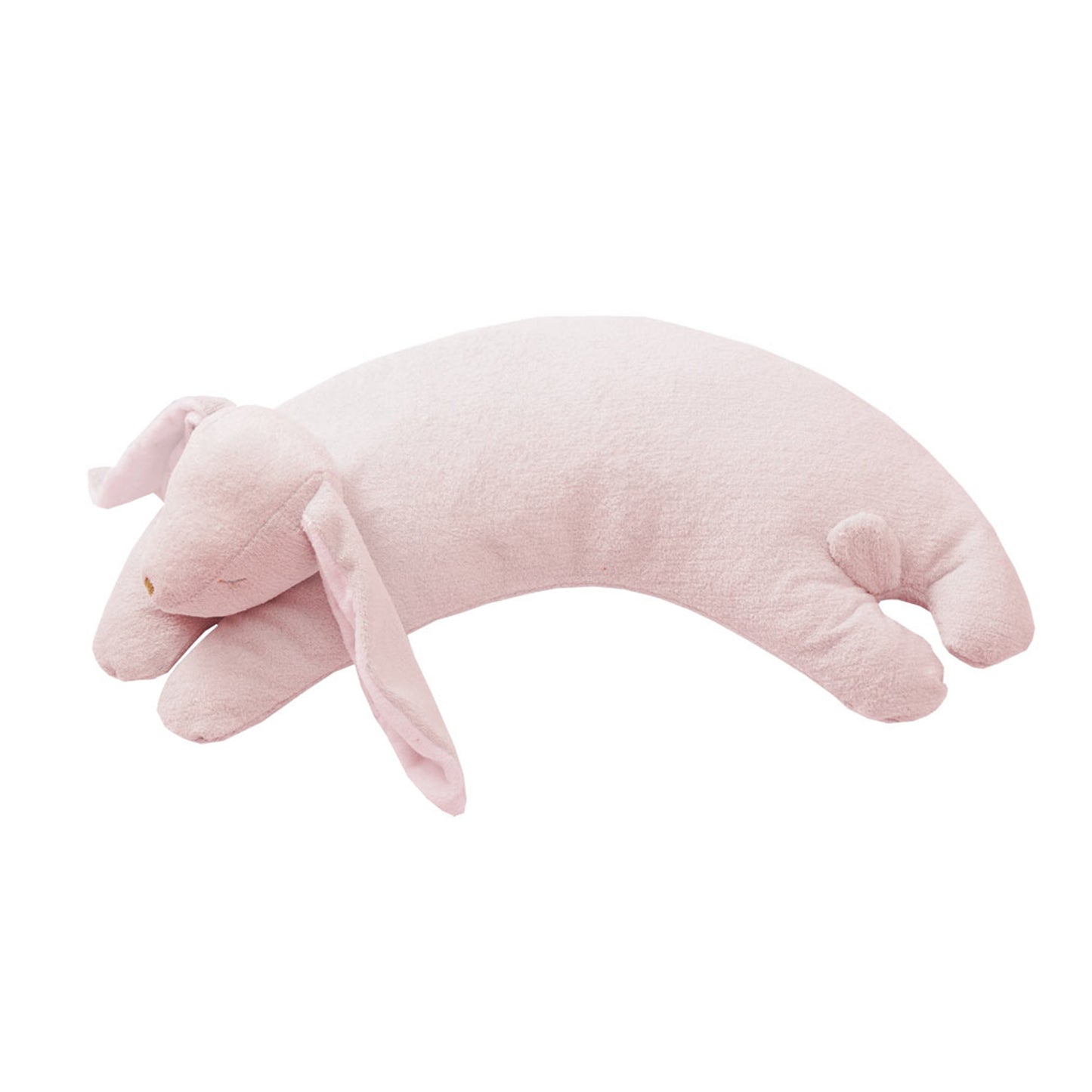 Curved Pillow - Bunny Pink