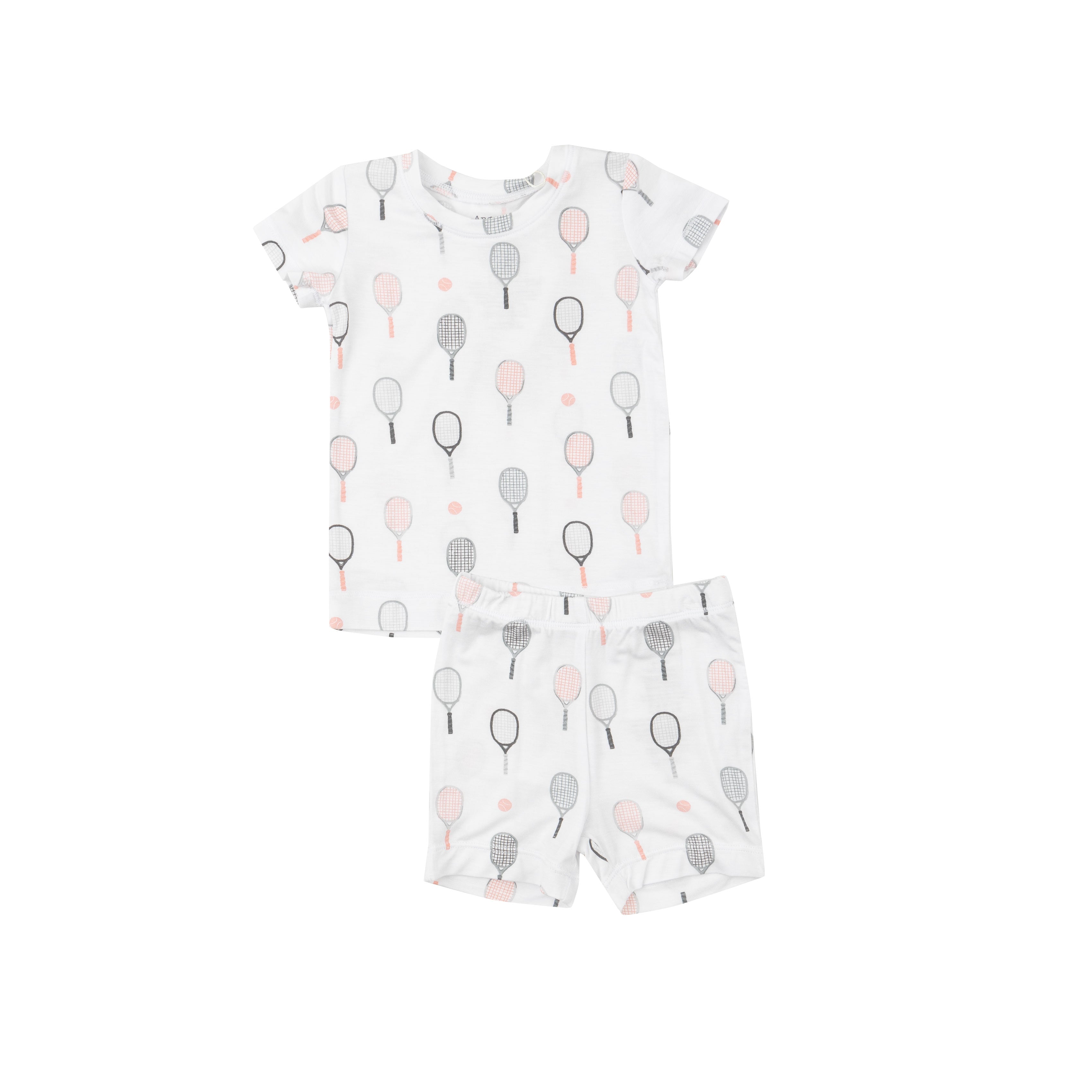 Short Lounge Wear Set Tennis Pink Angel Dear