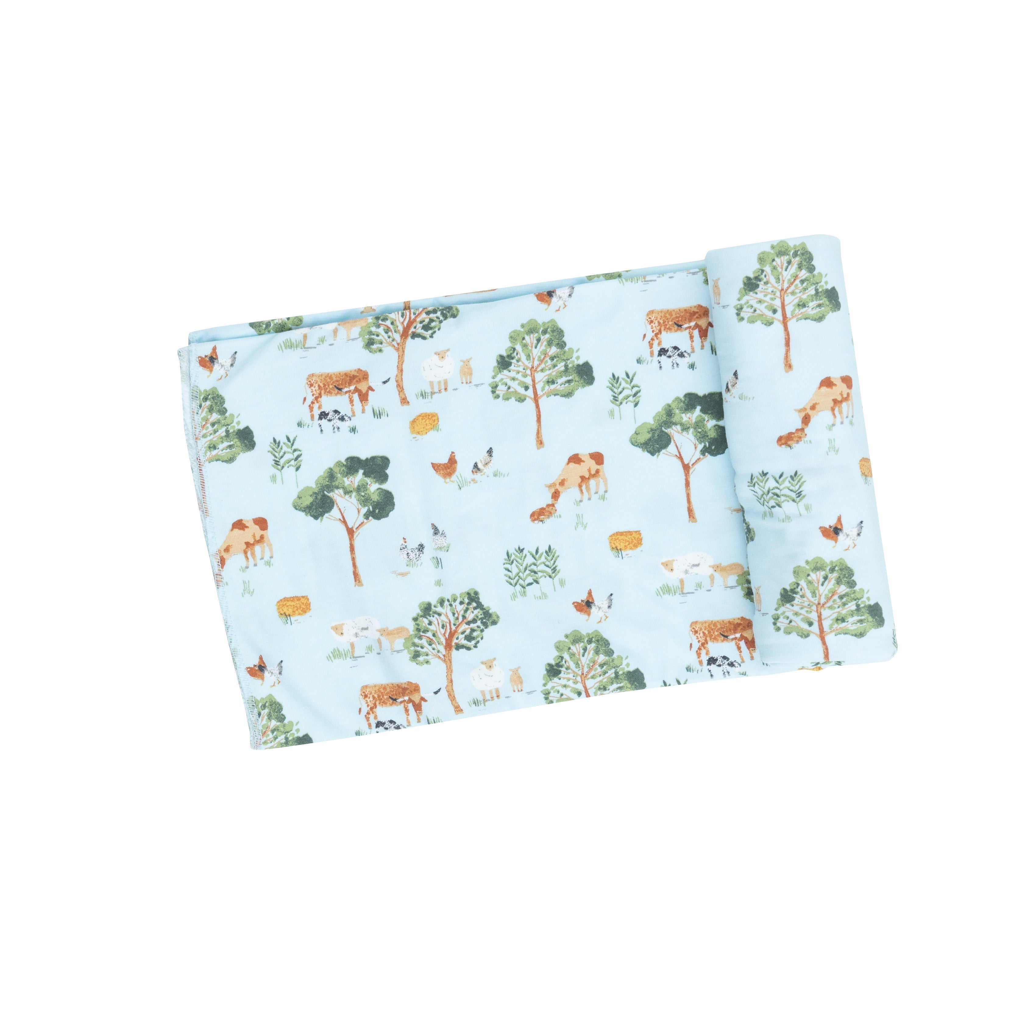 Swaddle Blanket Farm Friends Angel Dear