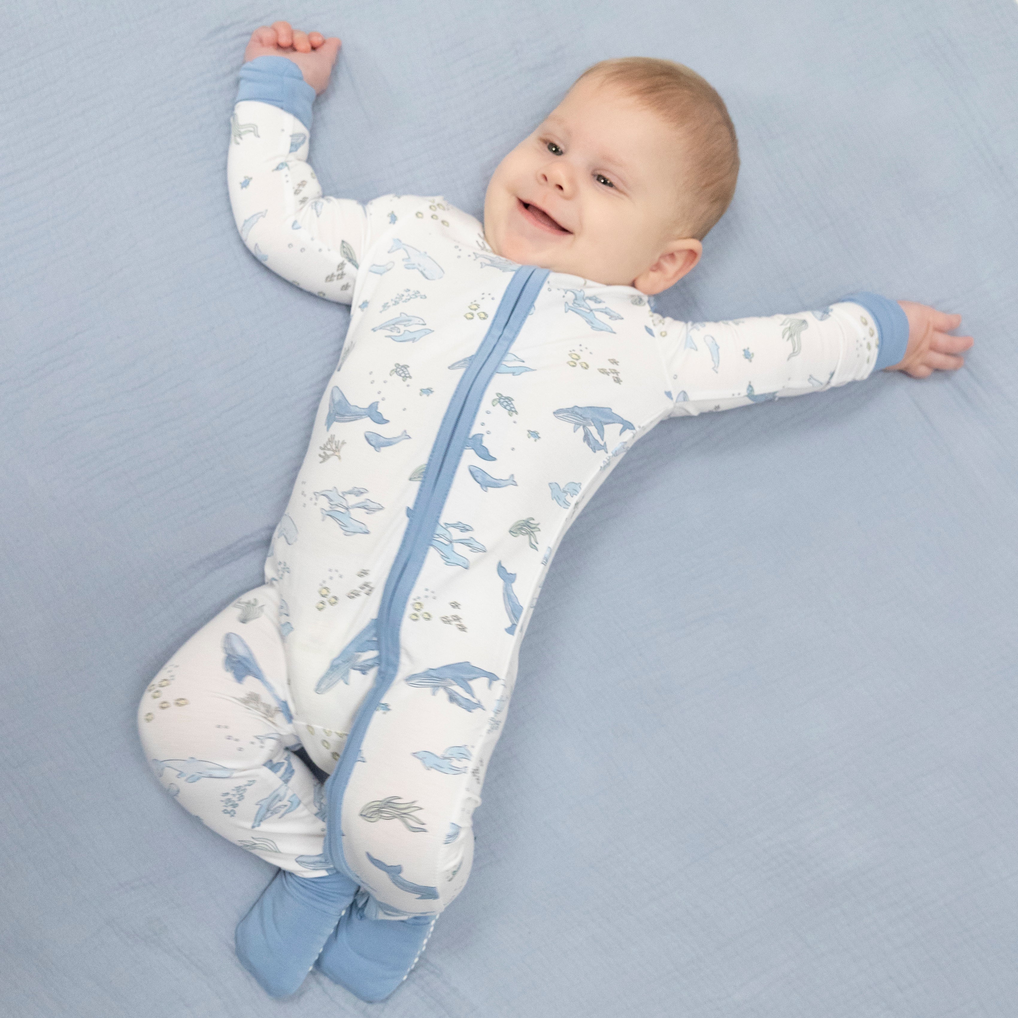 Baby Boy Convertible Rompers