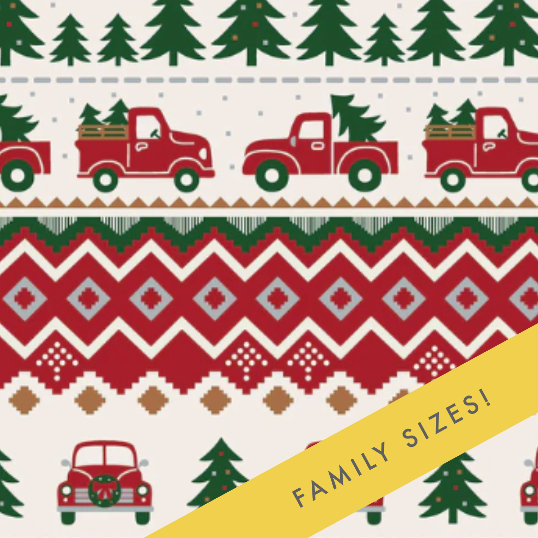 <!--FW25--> Red Truck Fair Isle