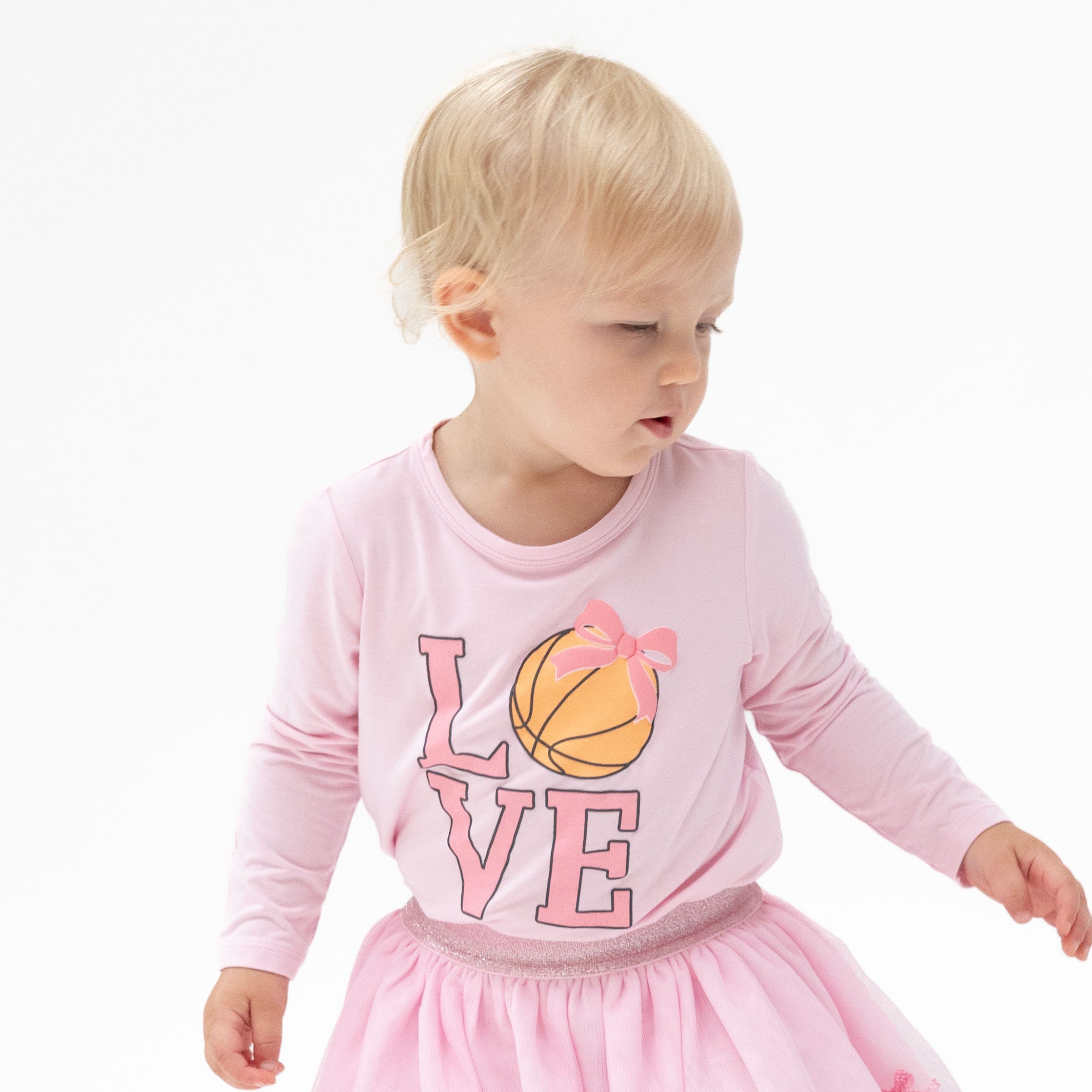 Basketball Pink - Long Sleeve Shirt