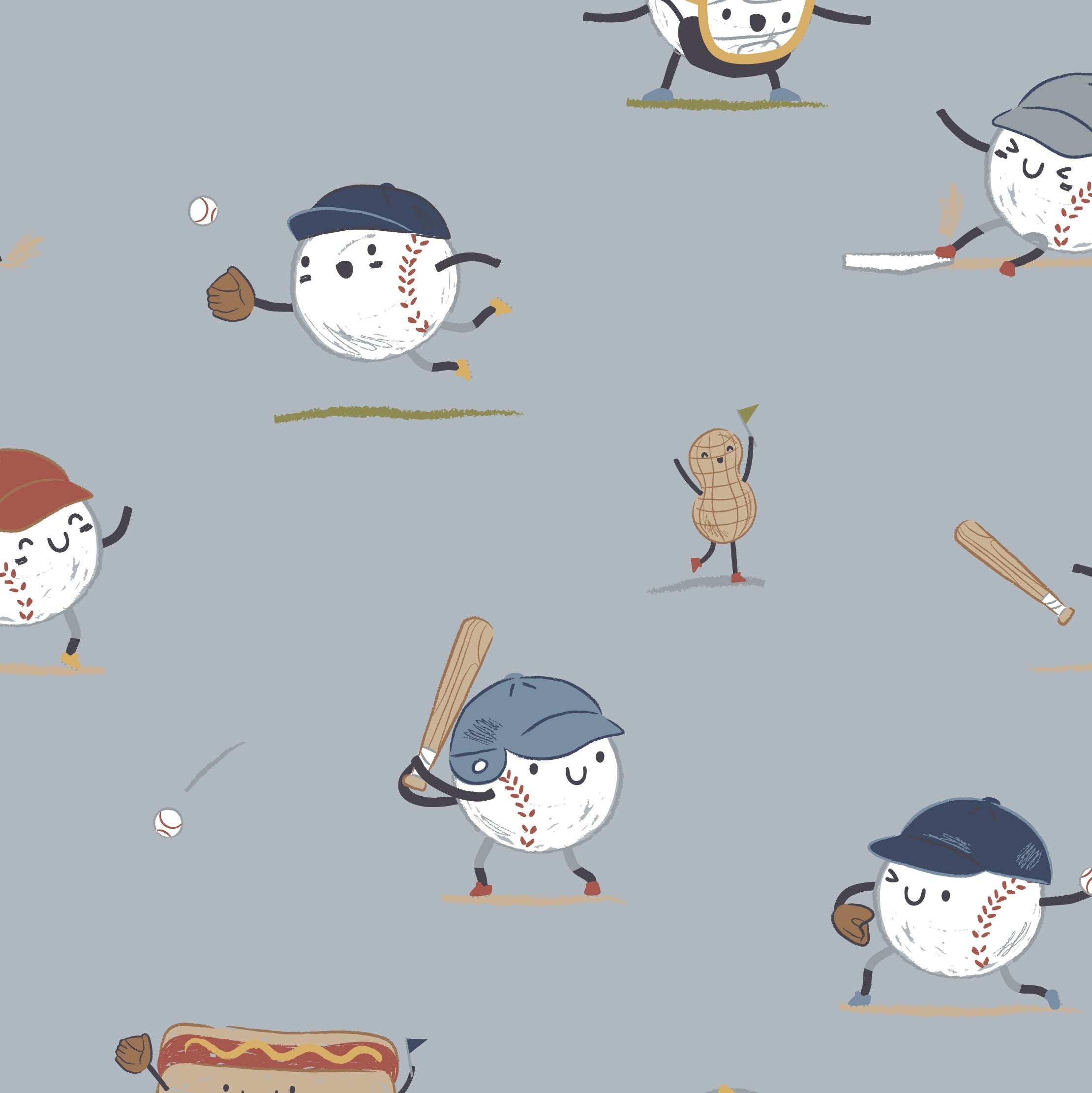 <!--SS26-->Baseballs Playing Baseball