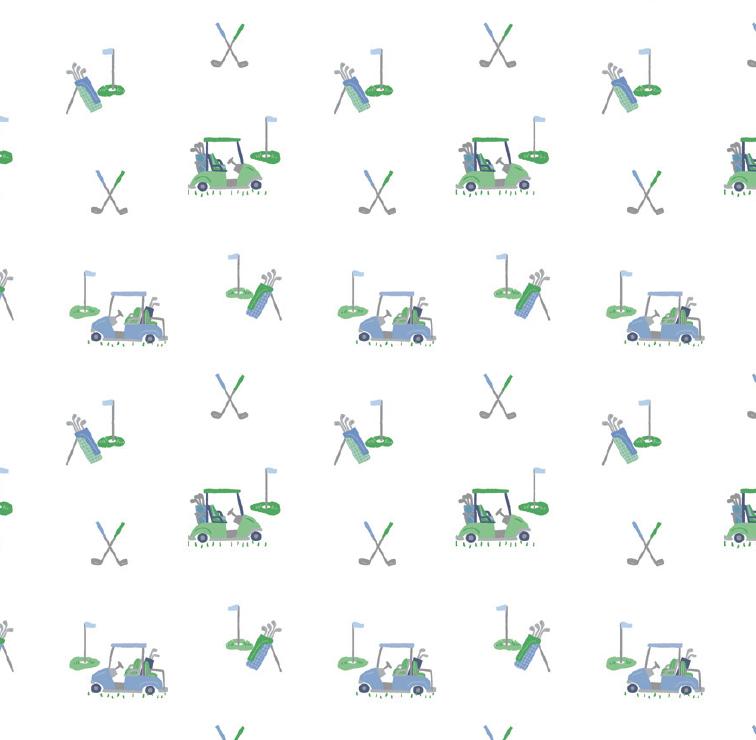 <!--FW25--> Baby Golf Carts - Blue