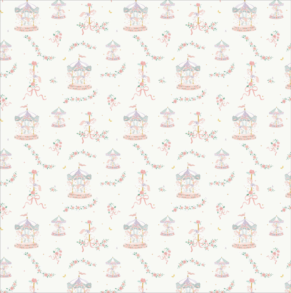 <!--SS26-->Carousel with Bows