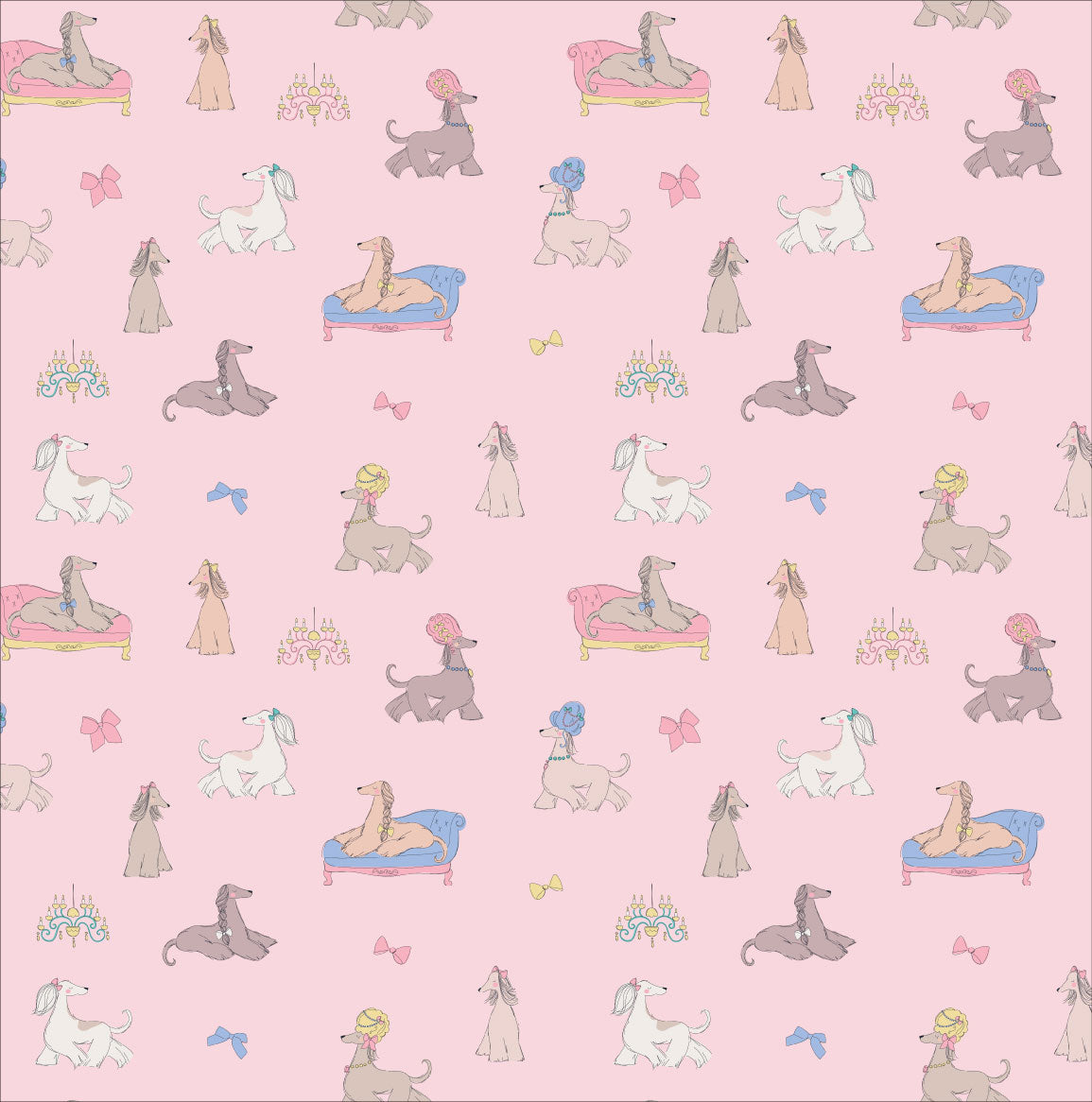 <!--SS26-->Fancy Hounds with Bows