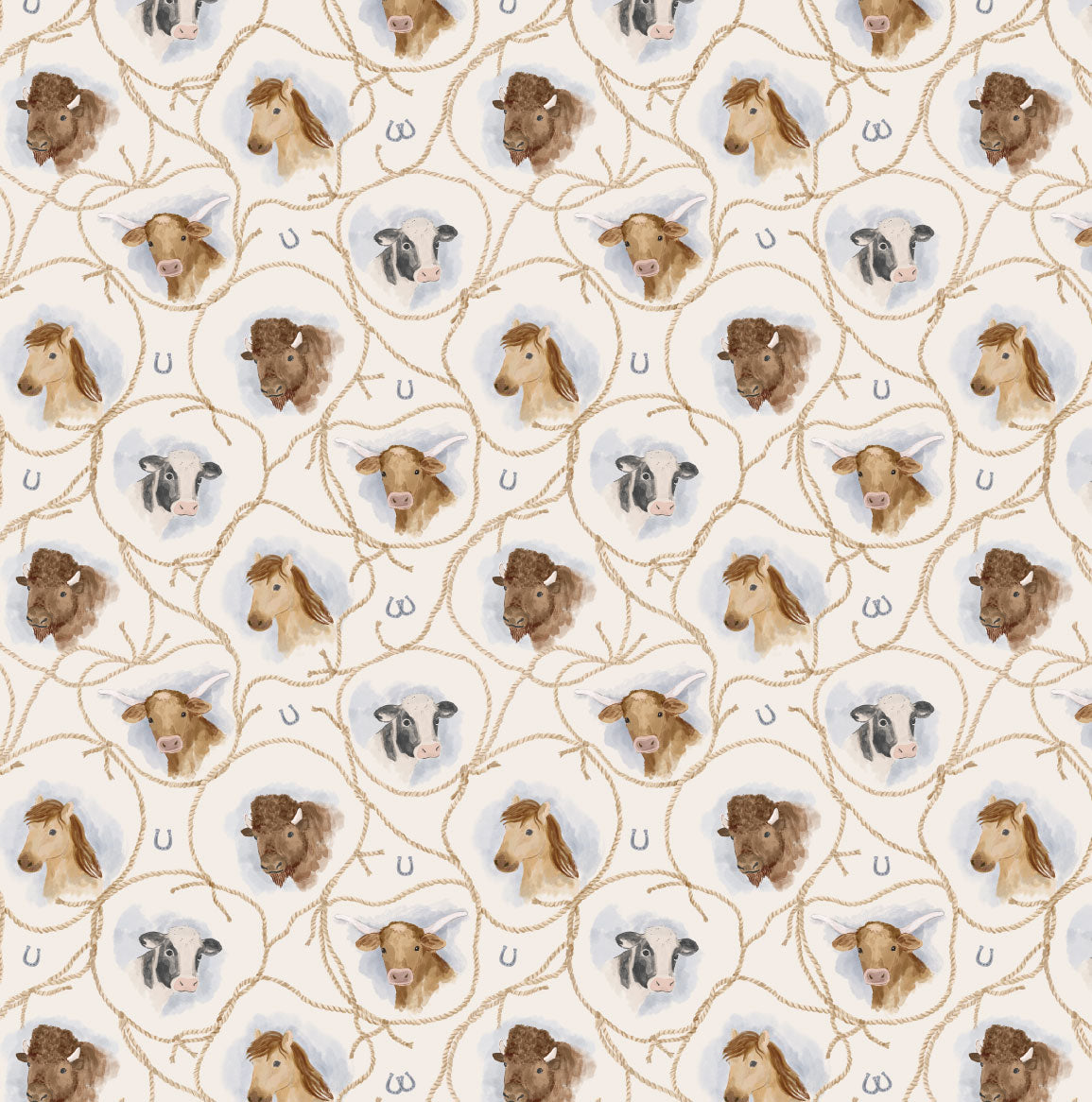 <!--SS26-->Farm Animals Rope Cameos Uni