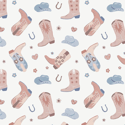 FW24 Country & Western - Cowboy Boots Pink