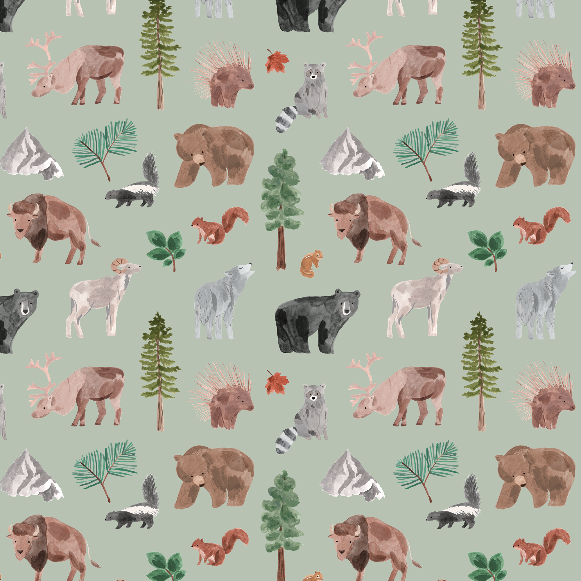 <!--FW25--> American Woodland Animals