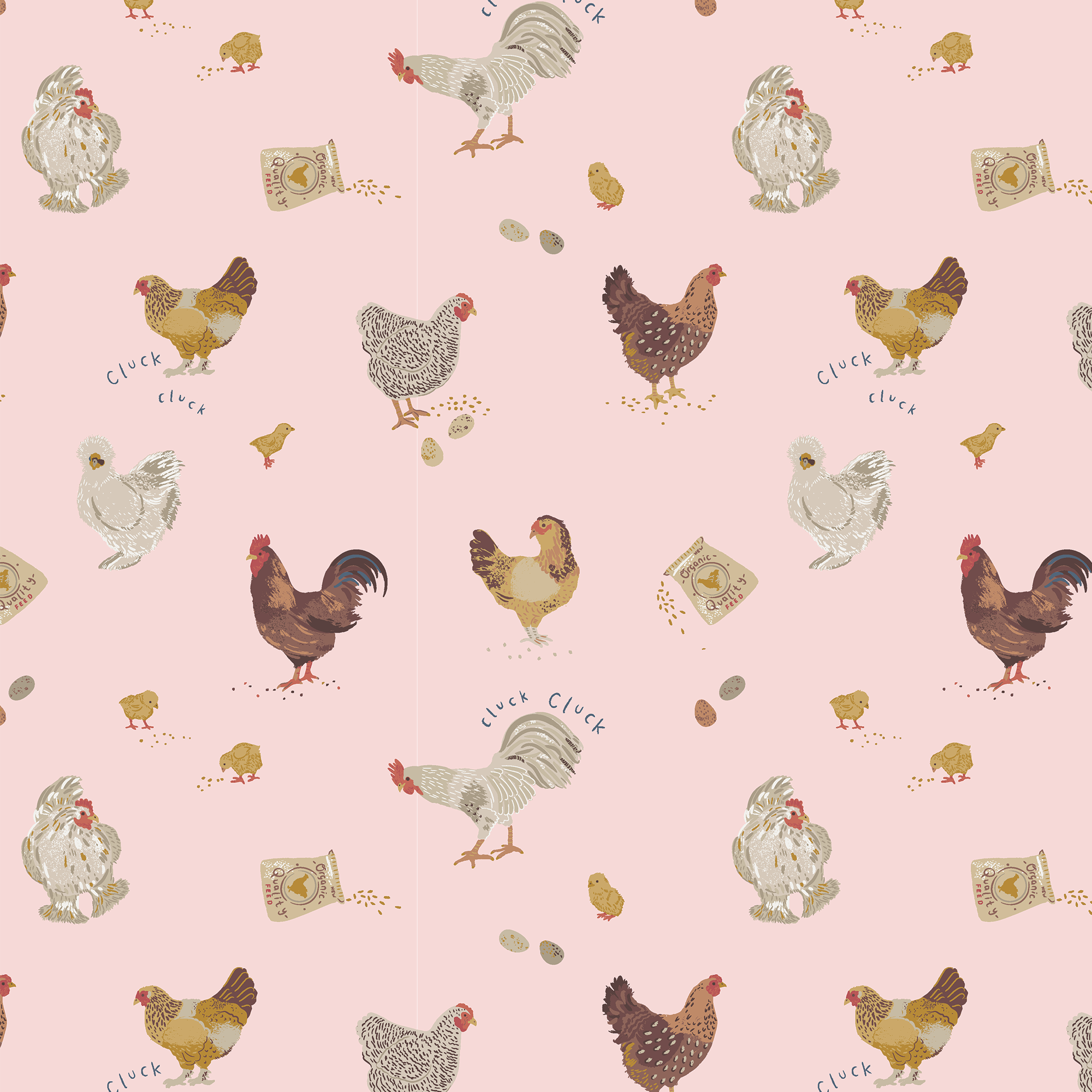<!--FW25--> Collector Chickens Pink