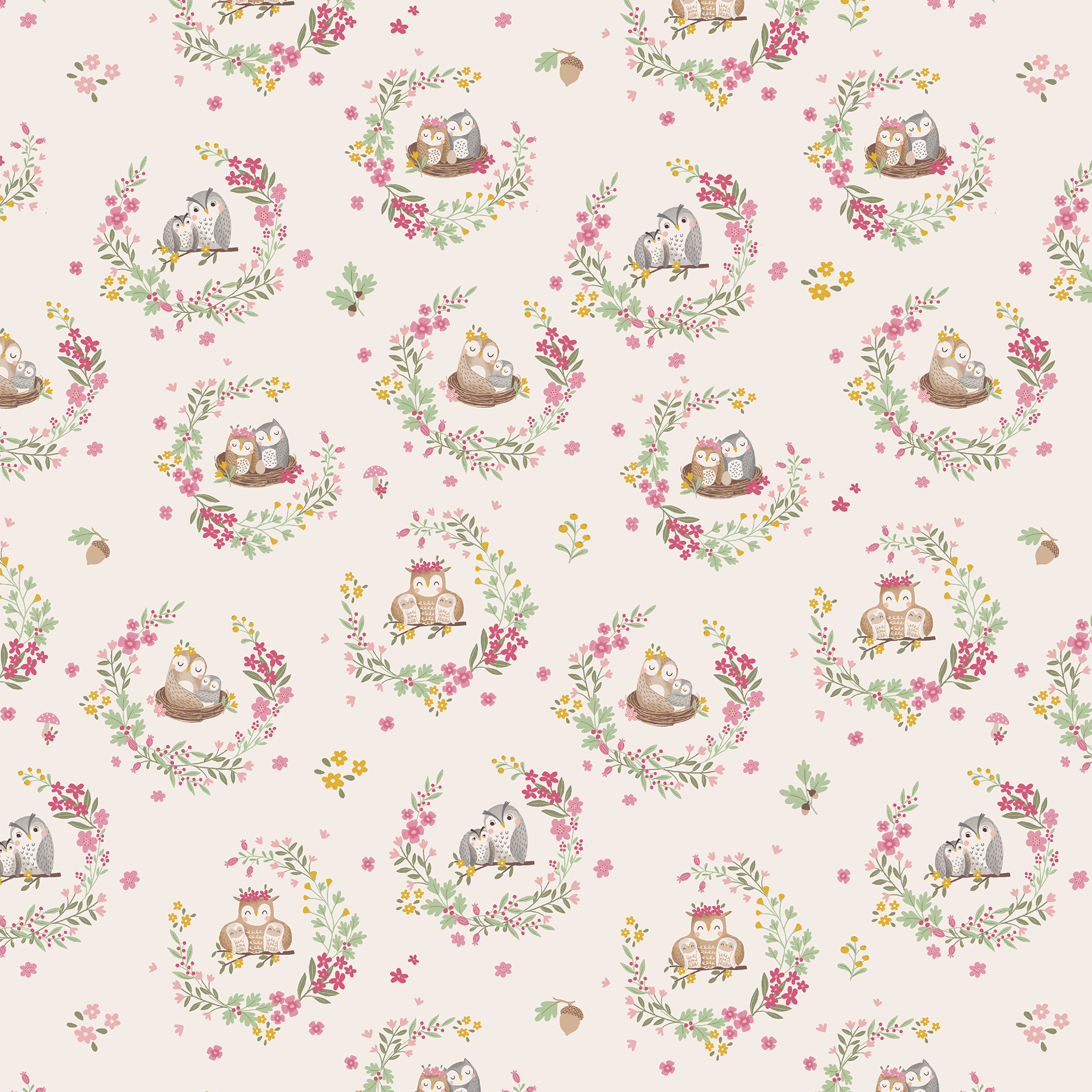 <!--FW25--> Floral Owl Families