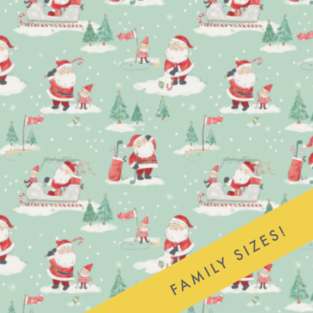 <!--FW25--> Golfing Santa and Elves