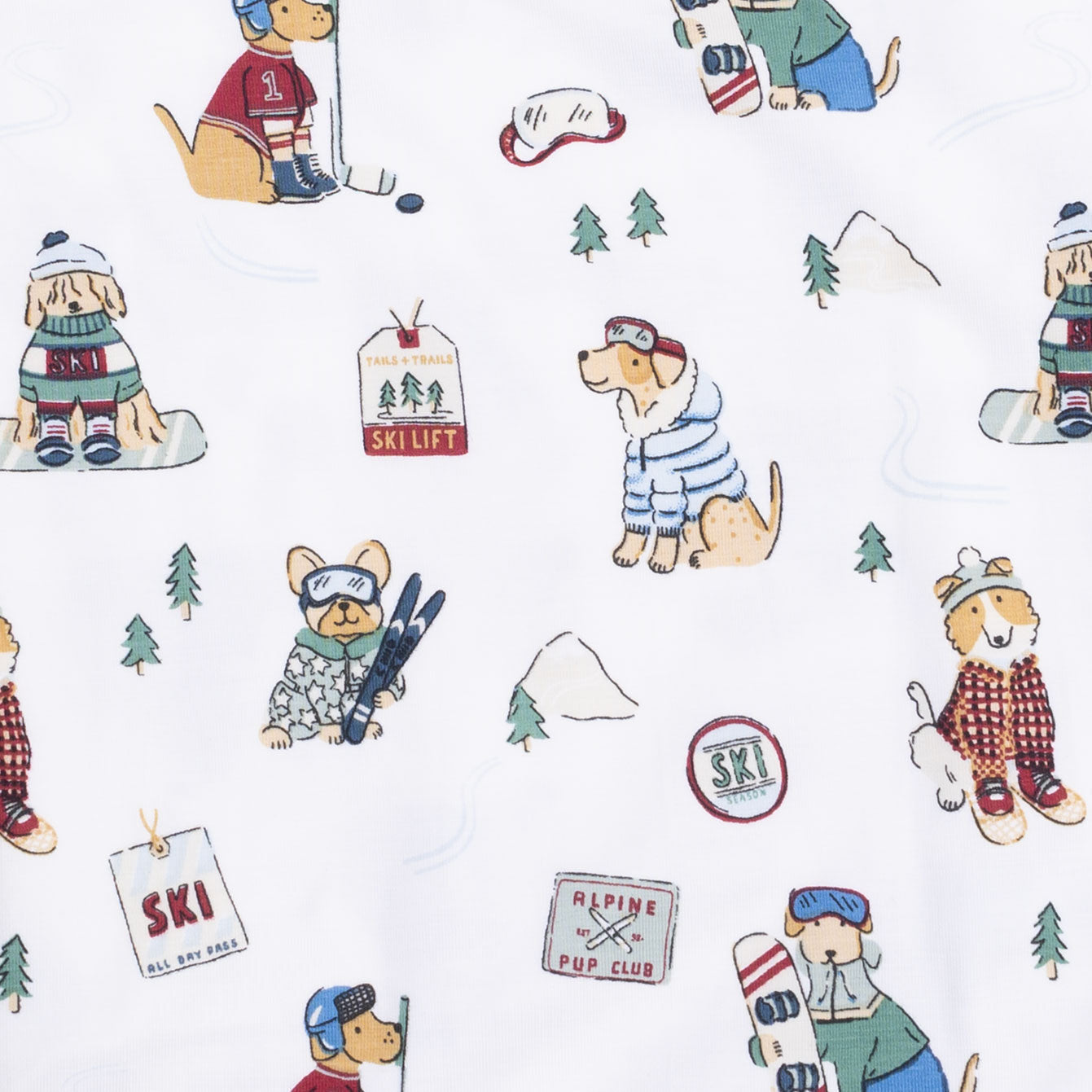 <!--FW26-->Winter Sports Dogs Green