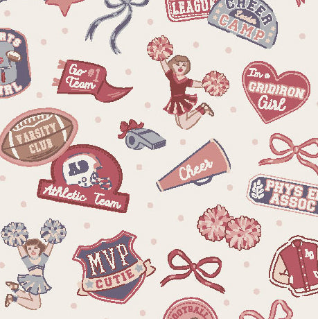<!--FW26-->Football Cheerleader Patches