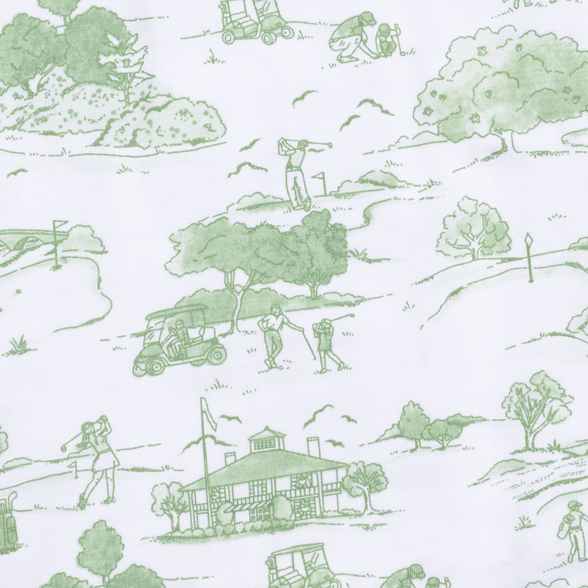 <!--FW26-->Golf Toile Green