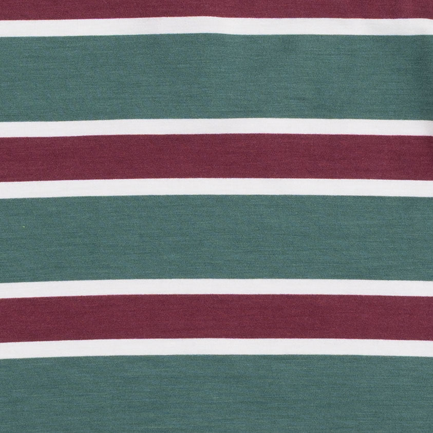 <!--FW26-->Rugby Stripe Green
