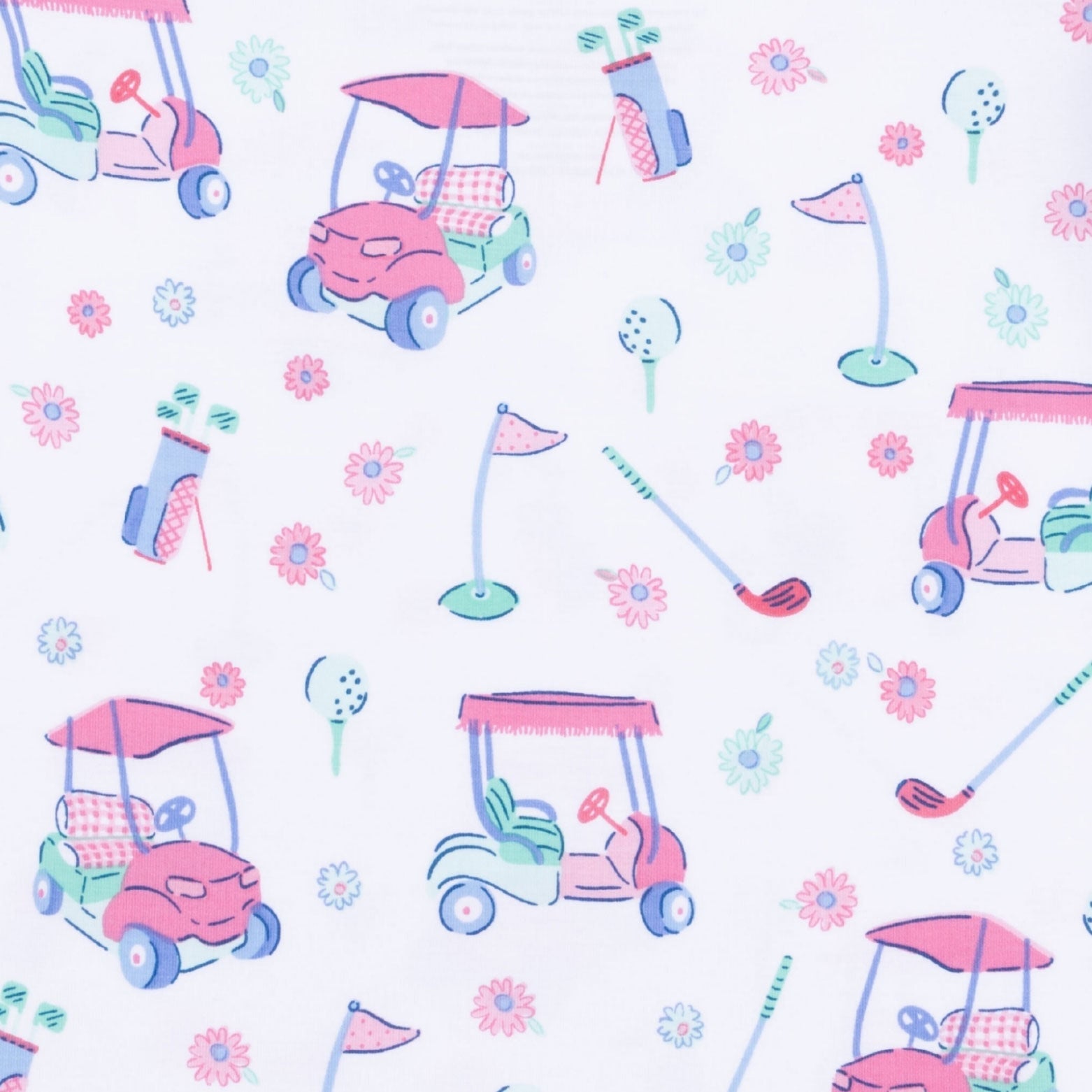 <!--SS26-->Golf Carts and Flowers
