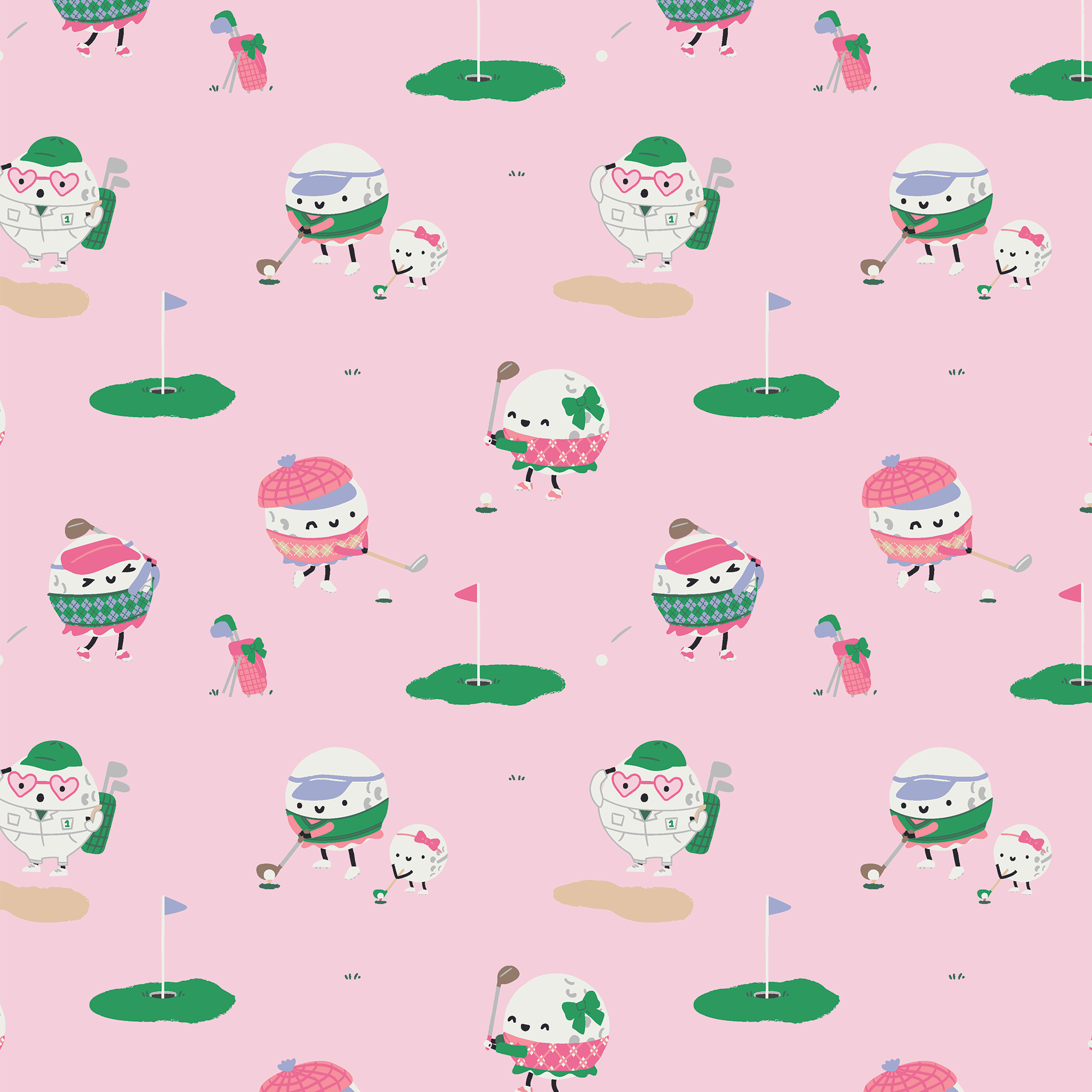 <!--FW25--> Golf Pros Pink