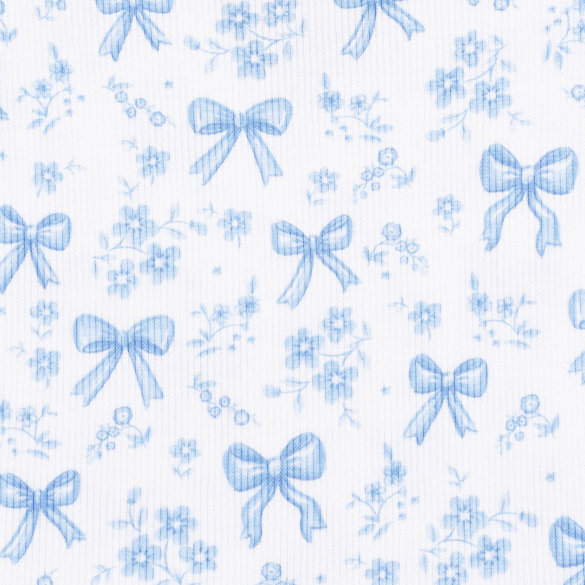 <!--FW26-->Blue Bows and Flowers