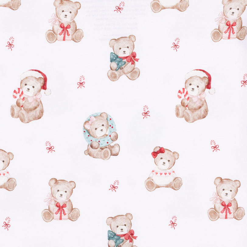 <!--FW26-->Christmas Teddy Bears Pink