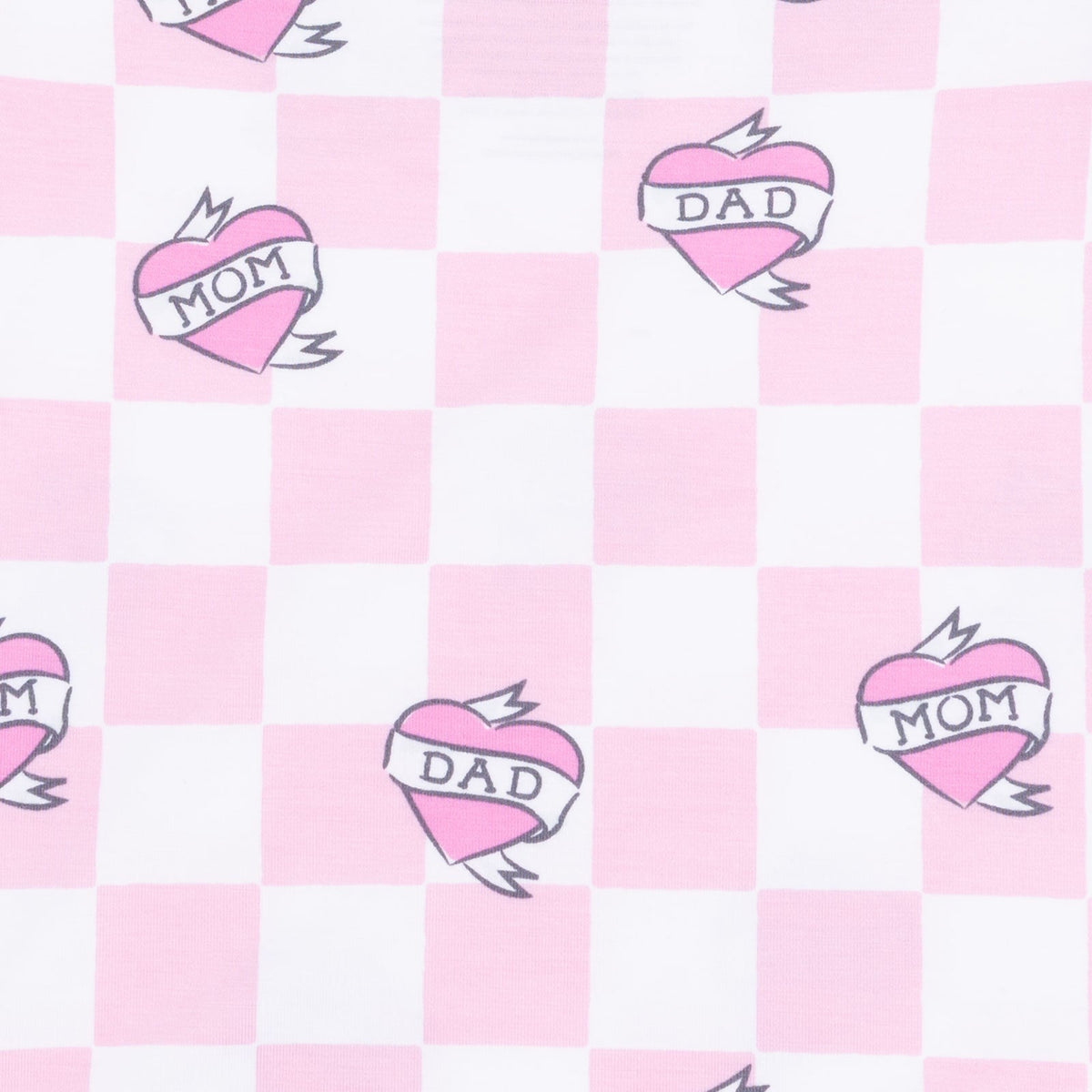 <!--FW26-->Heart Tattoo Check Pink