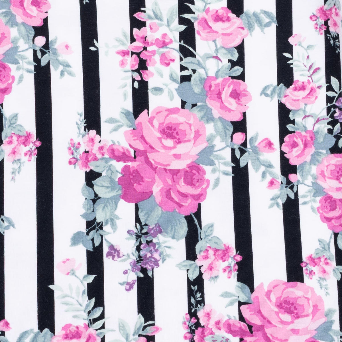 <!--FW26-->Cabbage Rose Stripe