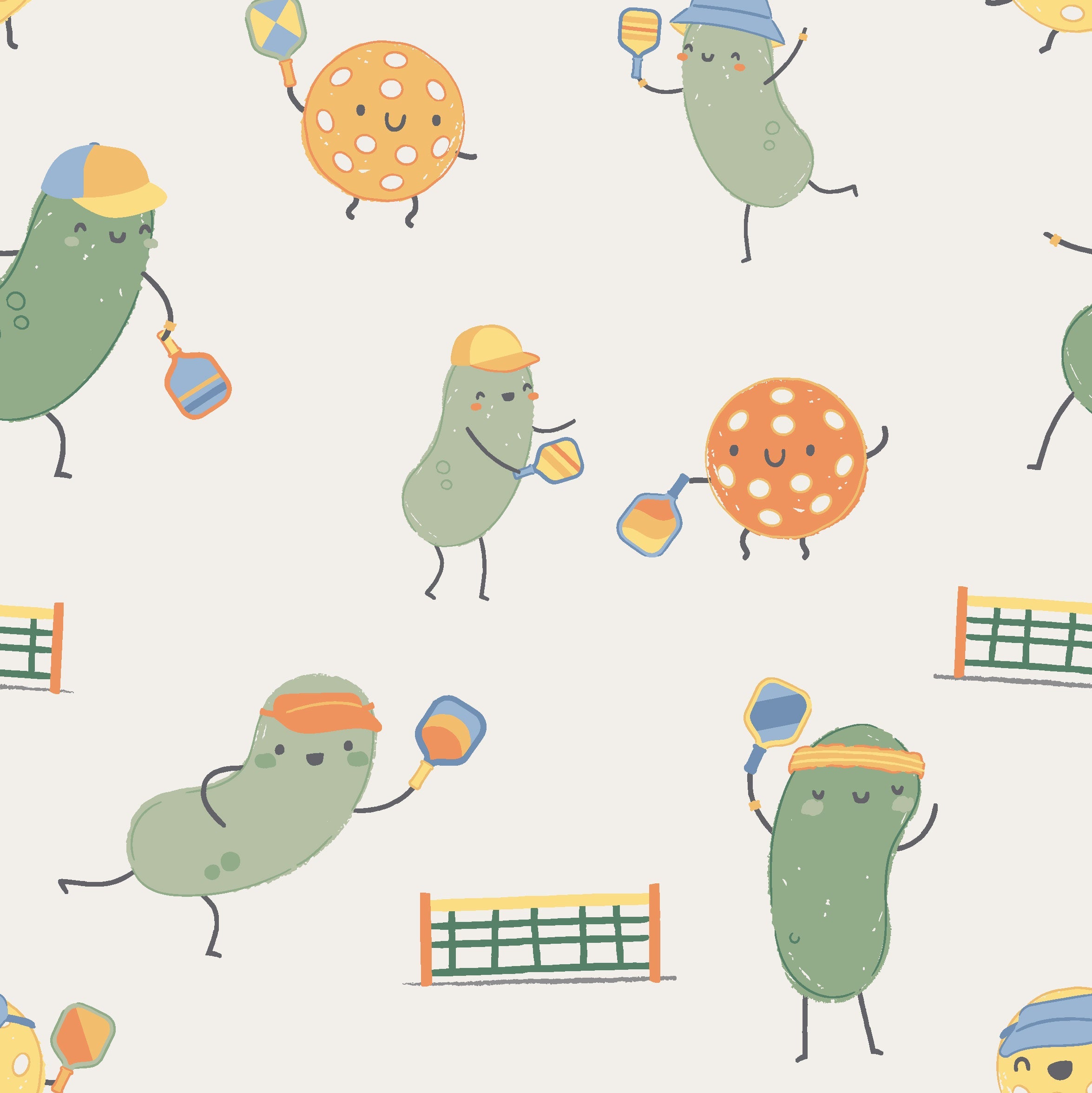 <!--SS26-->Pickles Playing Pickleball