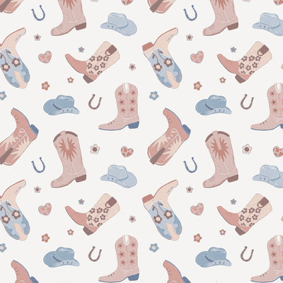 SS25 Cowboy Boots Pink