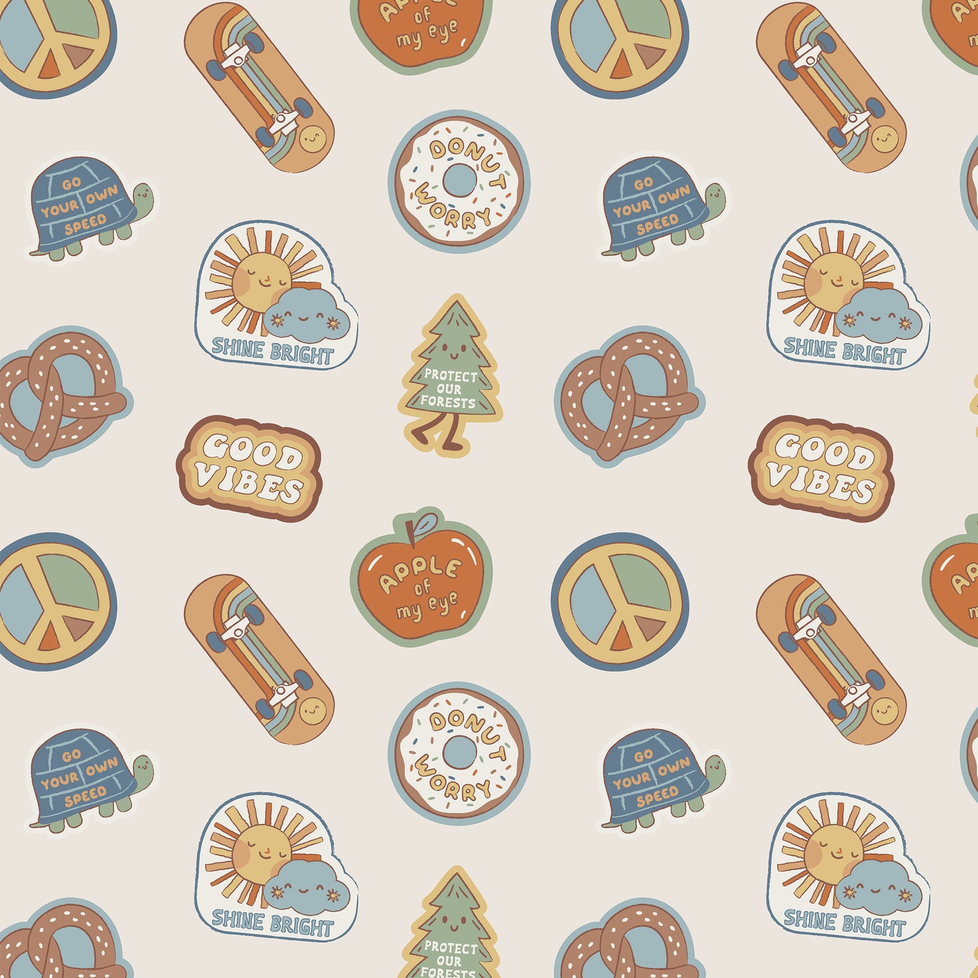 <!--SS25--> Groovy Vibes Stickers