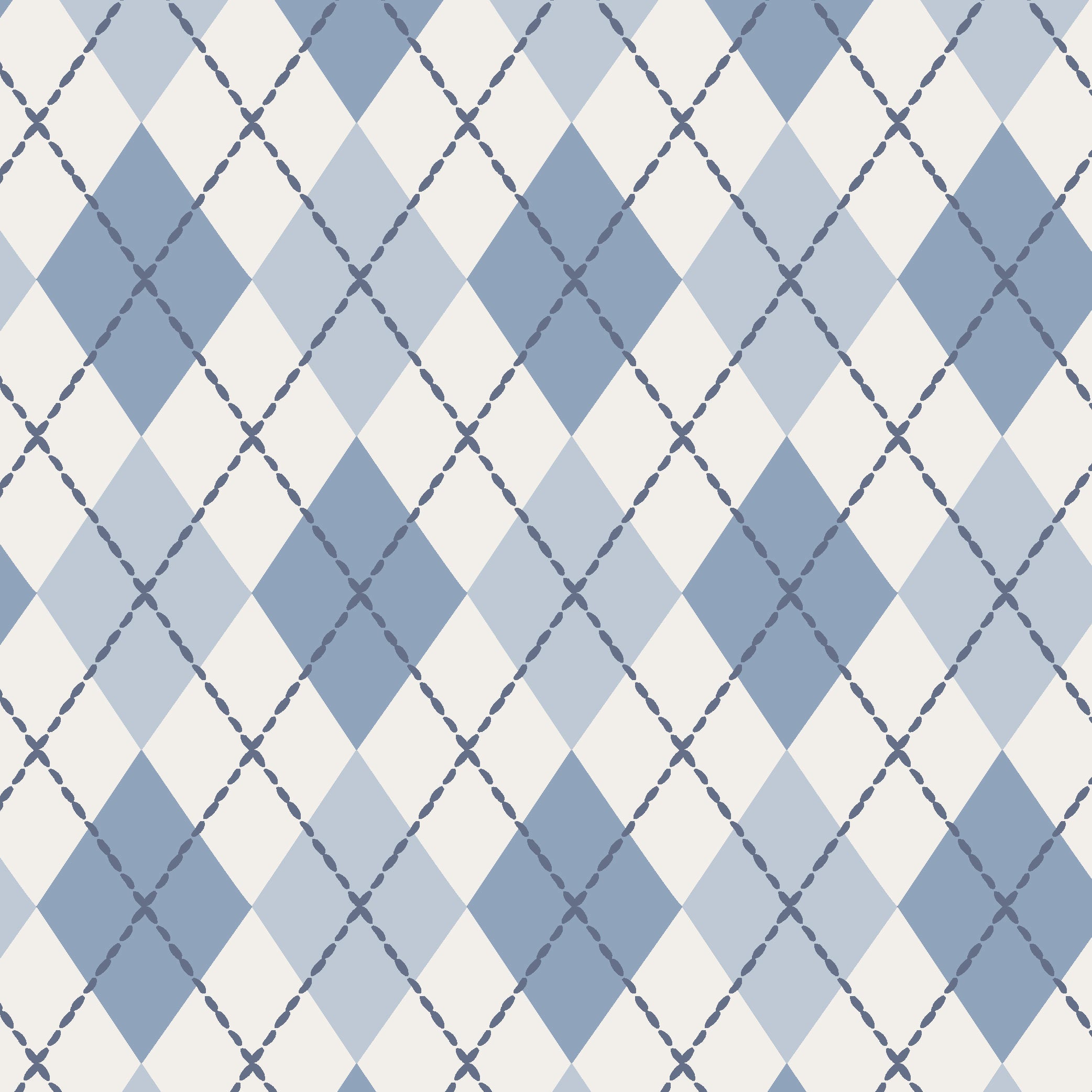 <!--SS26-->Blue Argyle