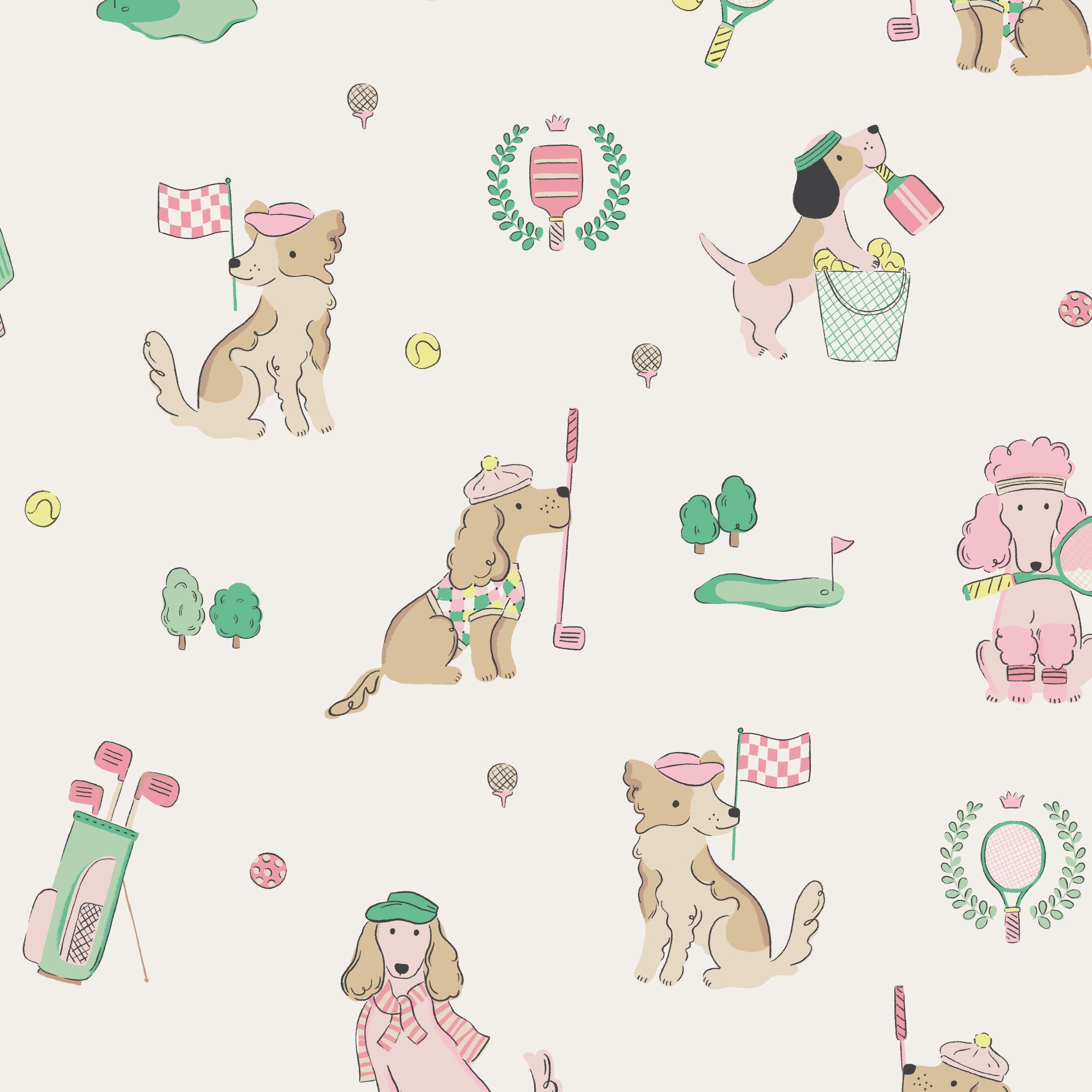 <!--SS26-->Country Club Dogs Pink