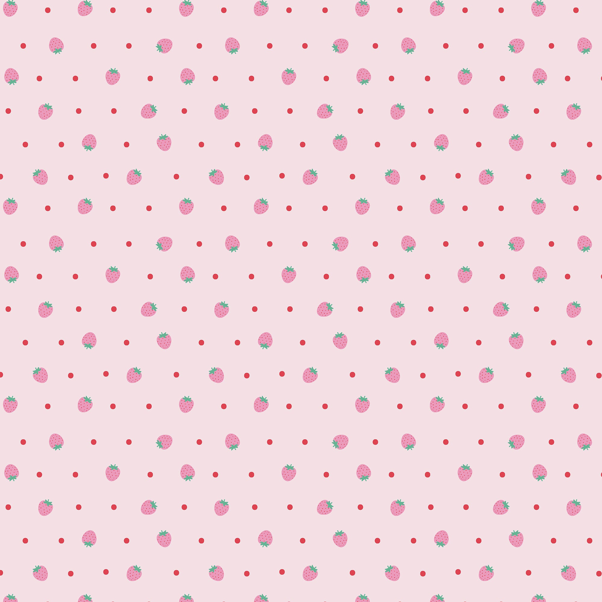 <!--SS25--> Strawberry Swiss Dot