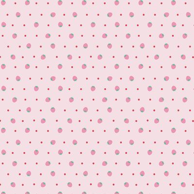 SS25 Strawberry Swiss Dot