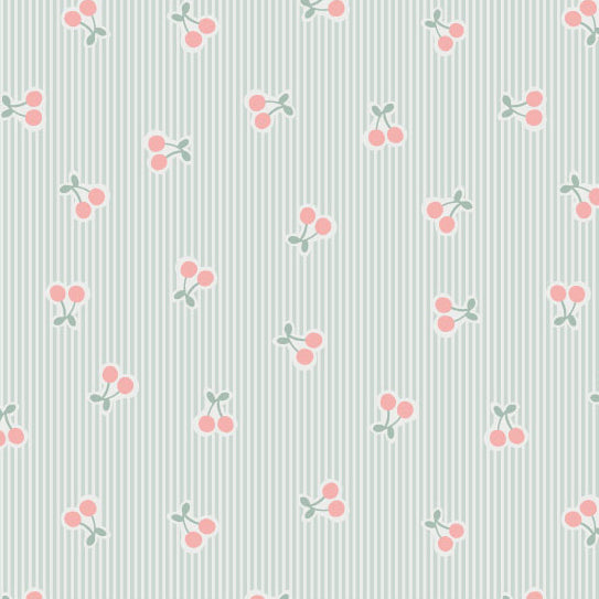 <!--SS26-->Tiny Cherry Stripe