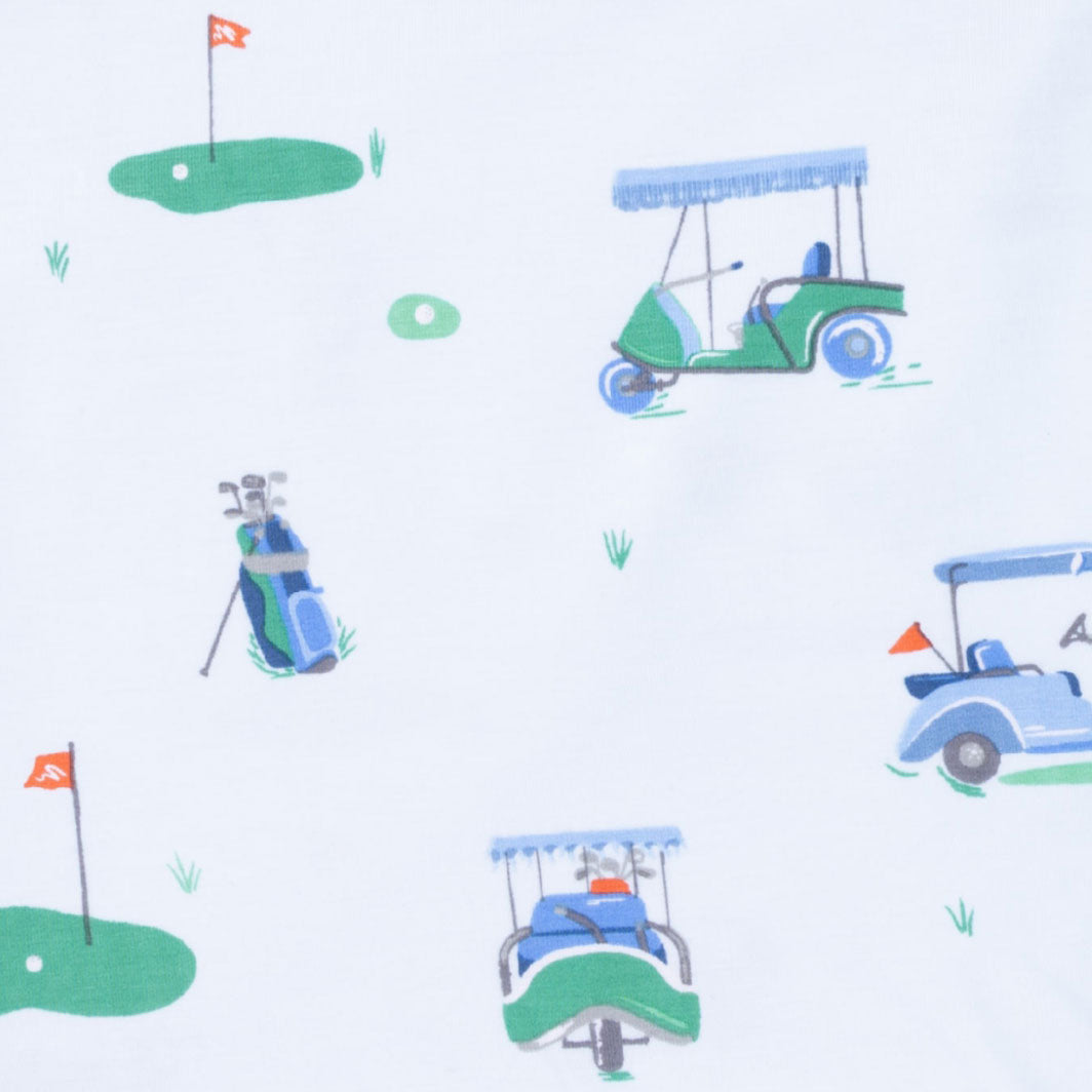 <!--SS26-->Vintage Golf Carts Blue