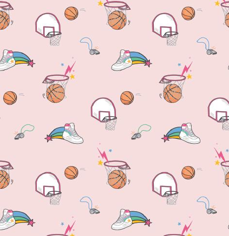 <!--FW25--> Basketball Pink
