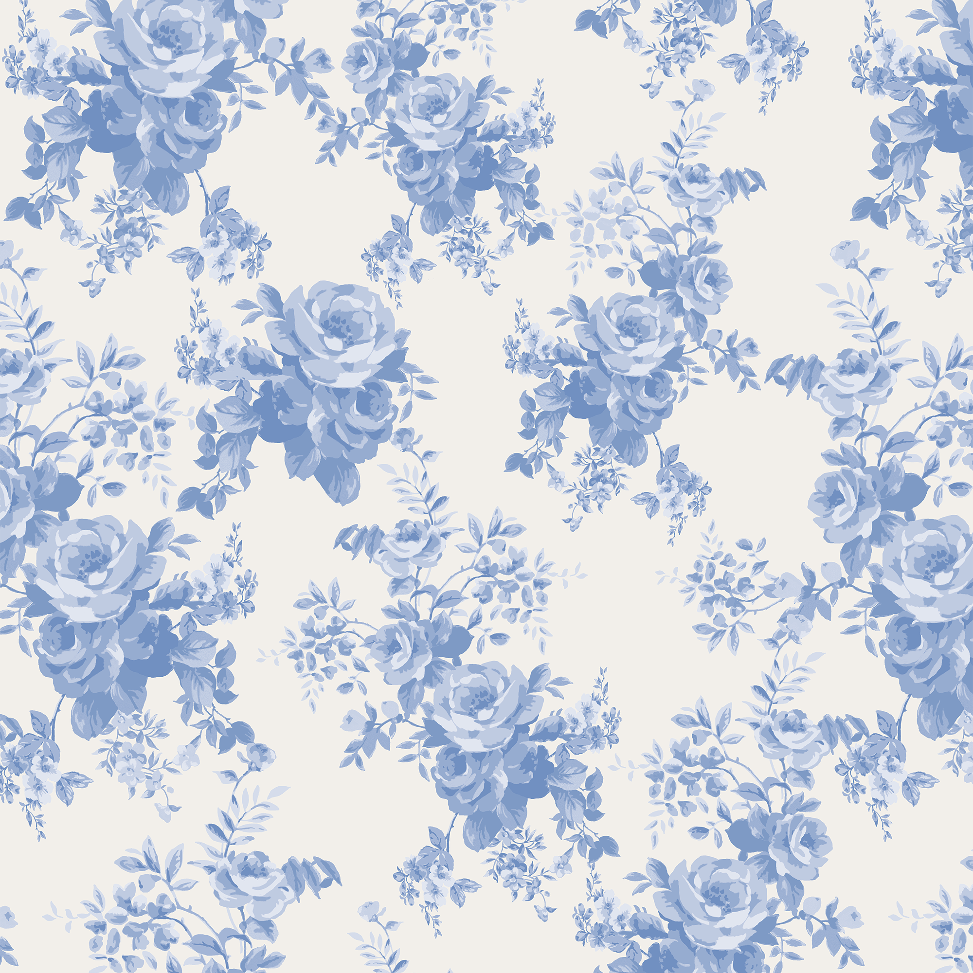 Dream Cottage Floral Blue