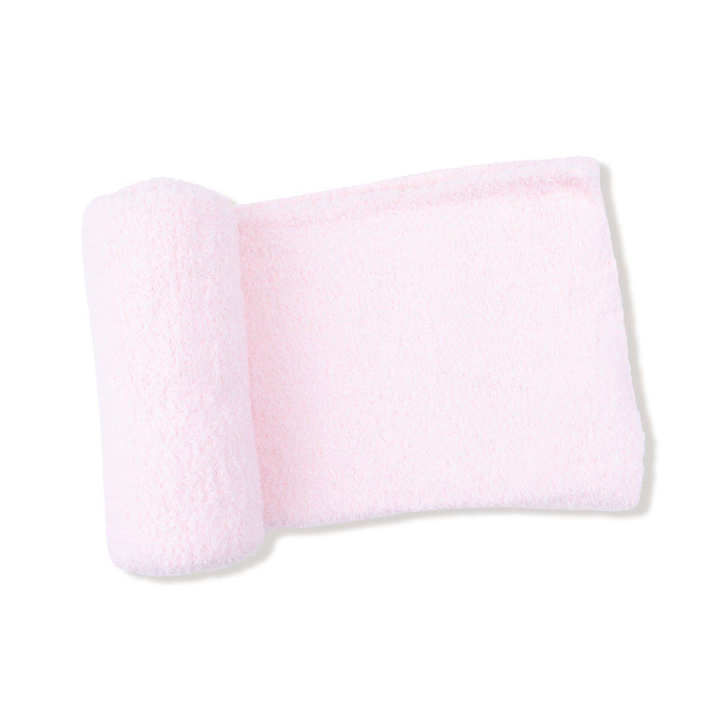 Chenille - Pretty Pink Stoller Blanket