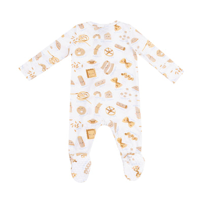 2 Way Zipper Footie - Cute Pasta-Angel Dear