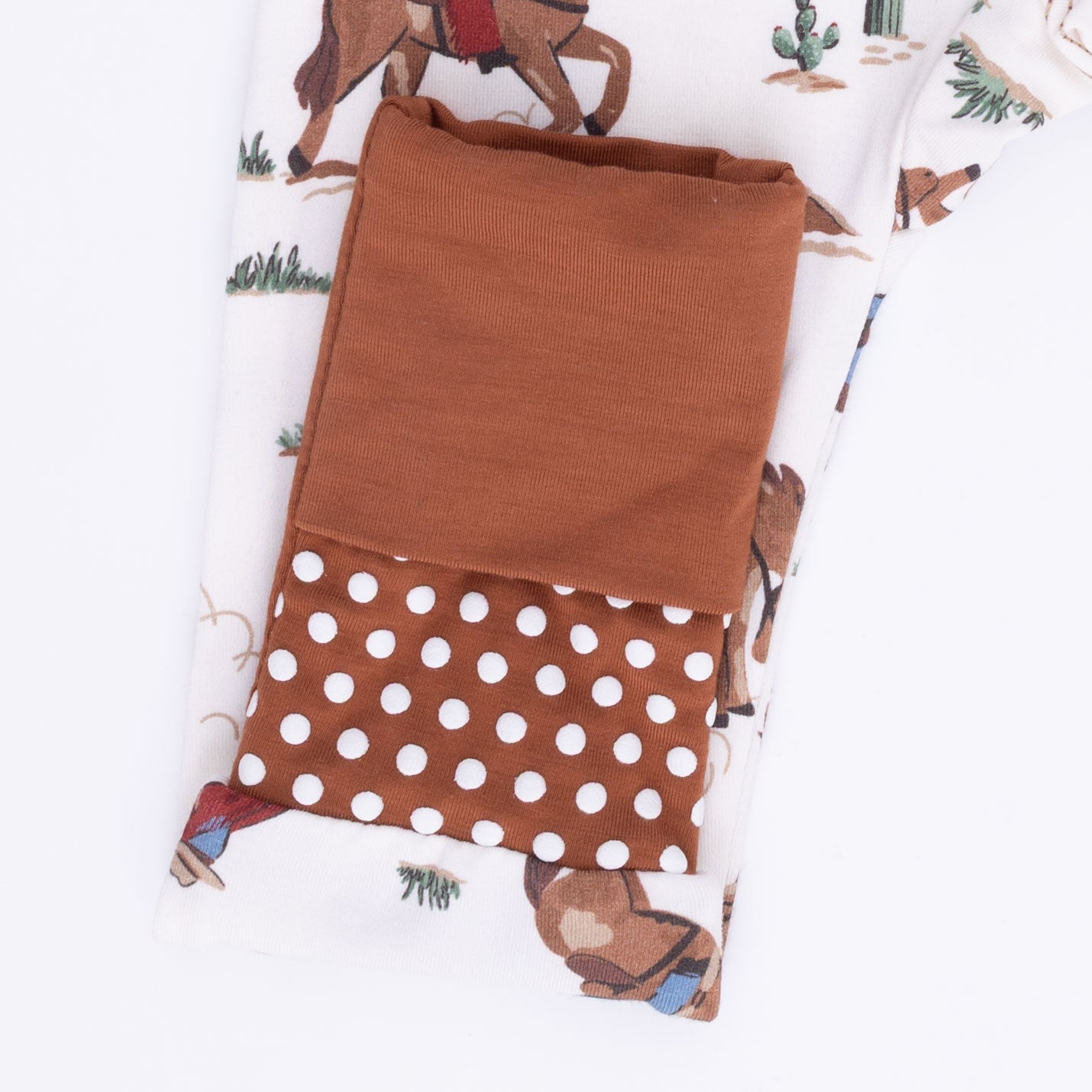 Buckaroo Western - Convertible Romper-Angel Dear