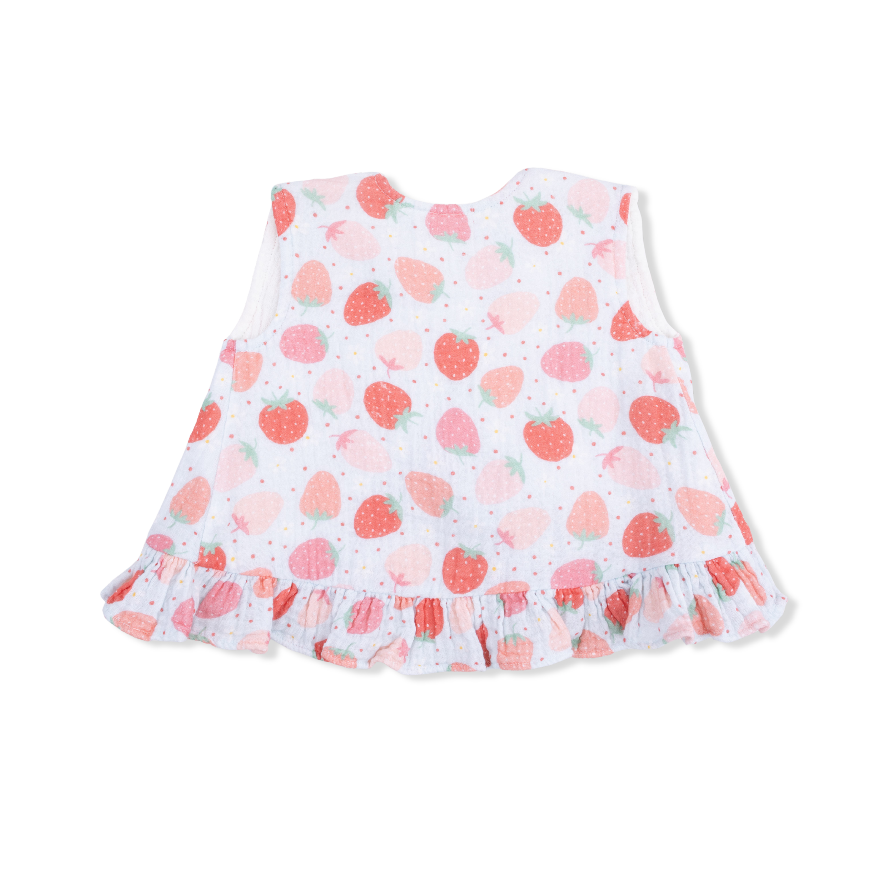 Strawberry Bliss - Ruffle Back Top & Bloomer-Angel Dear