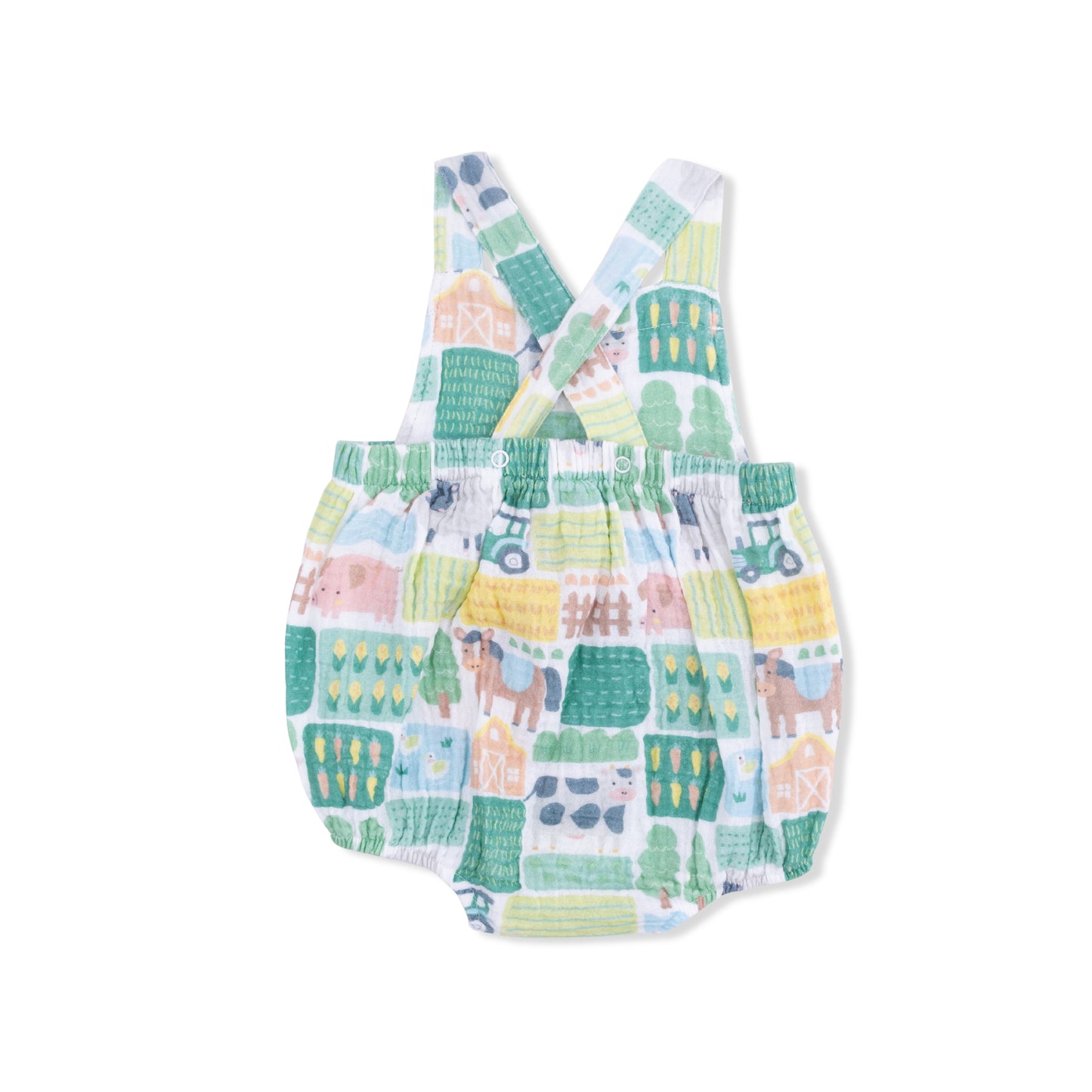 Patchwork Farm - Retro Sunsuit-Angel Dear