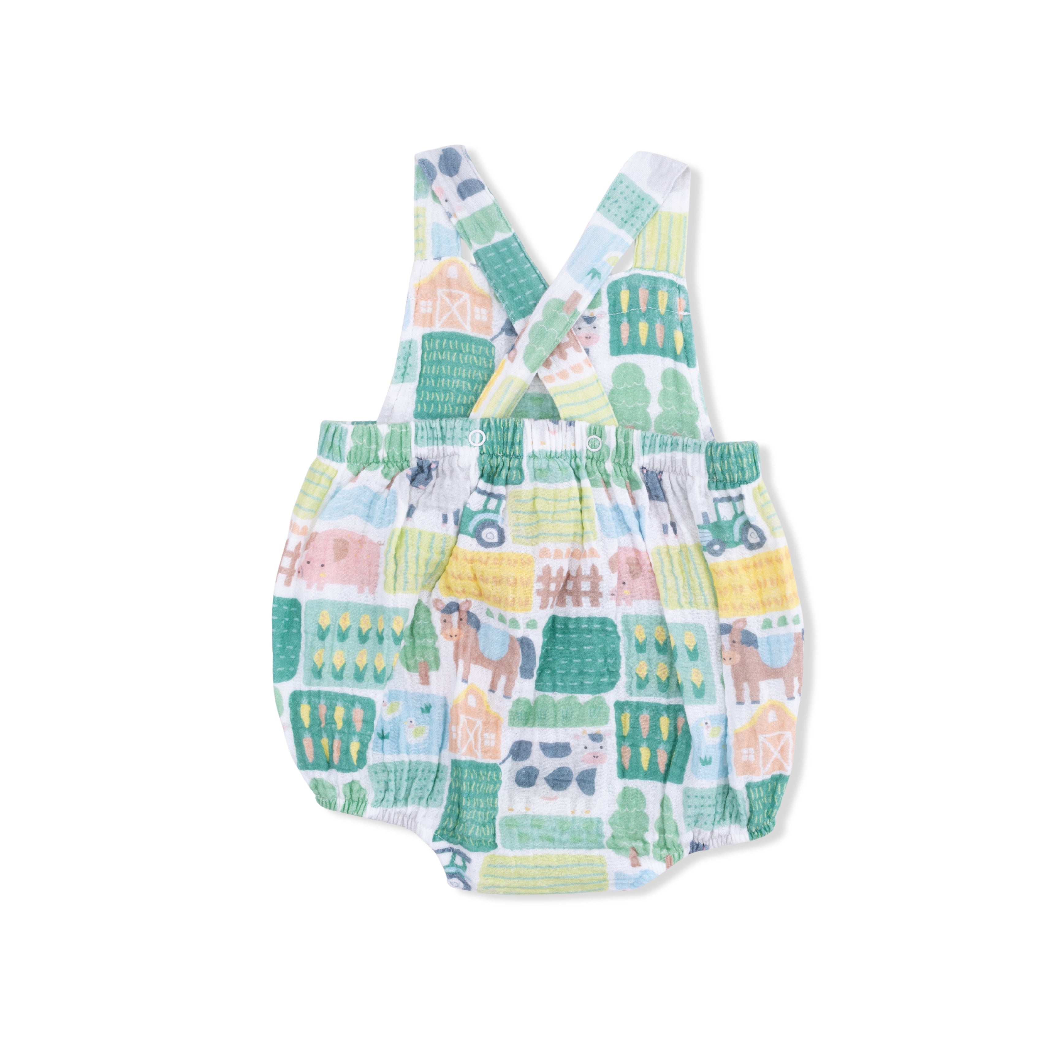 Patchwork Farm - Retro Sunsuit-Angel Dear